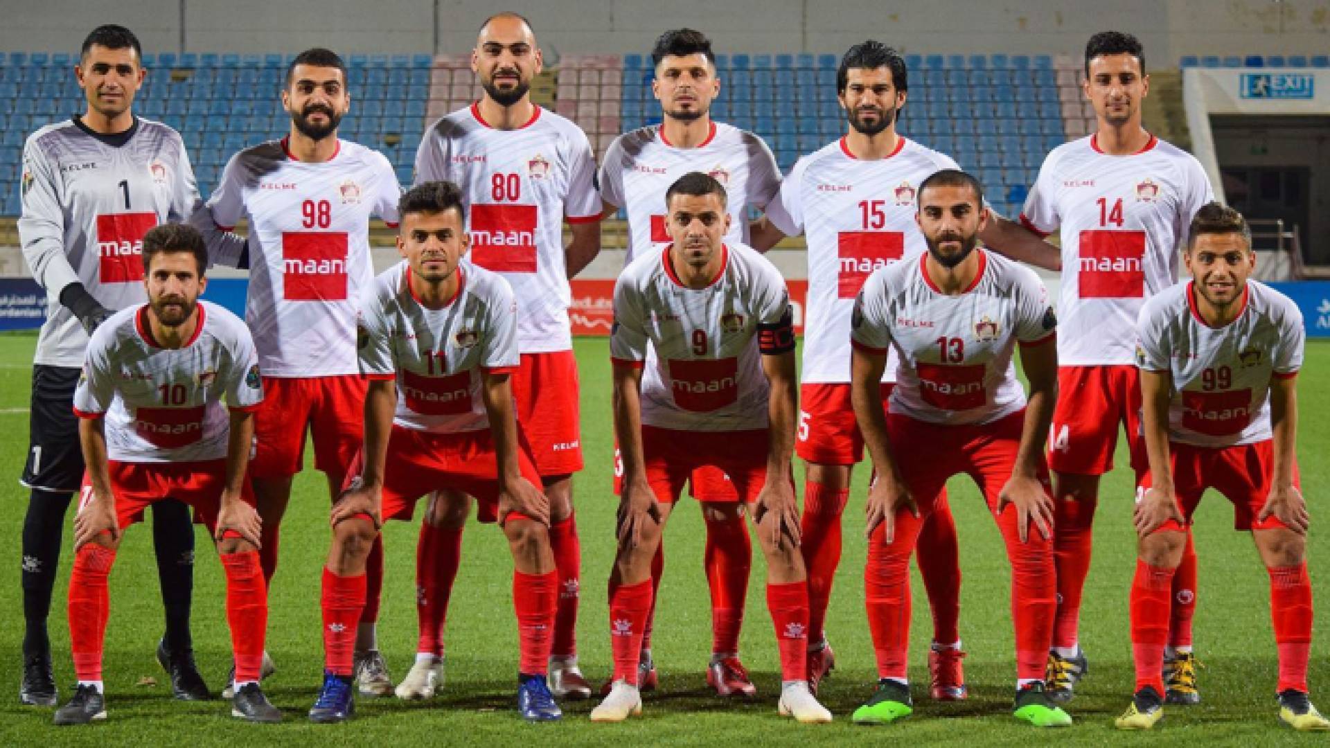 لاعبو نادي معان