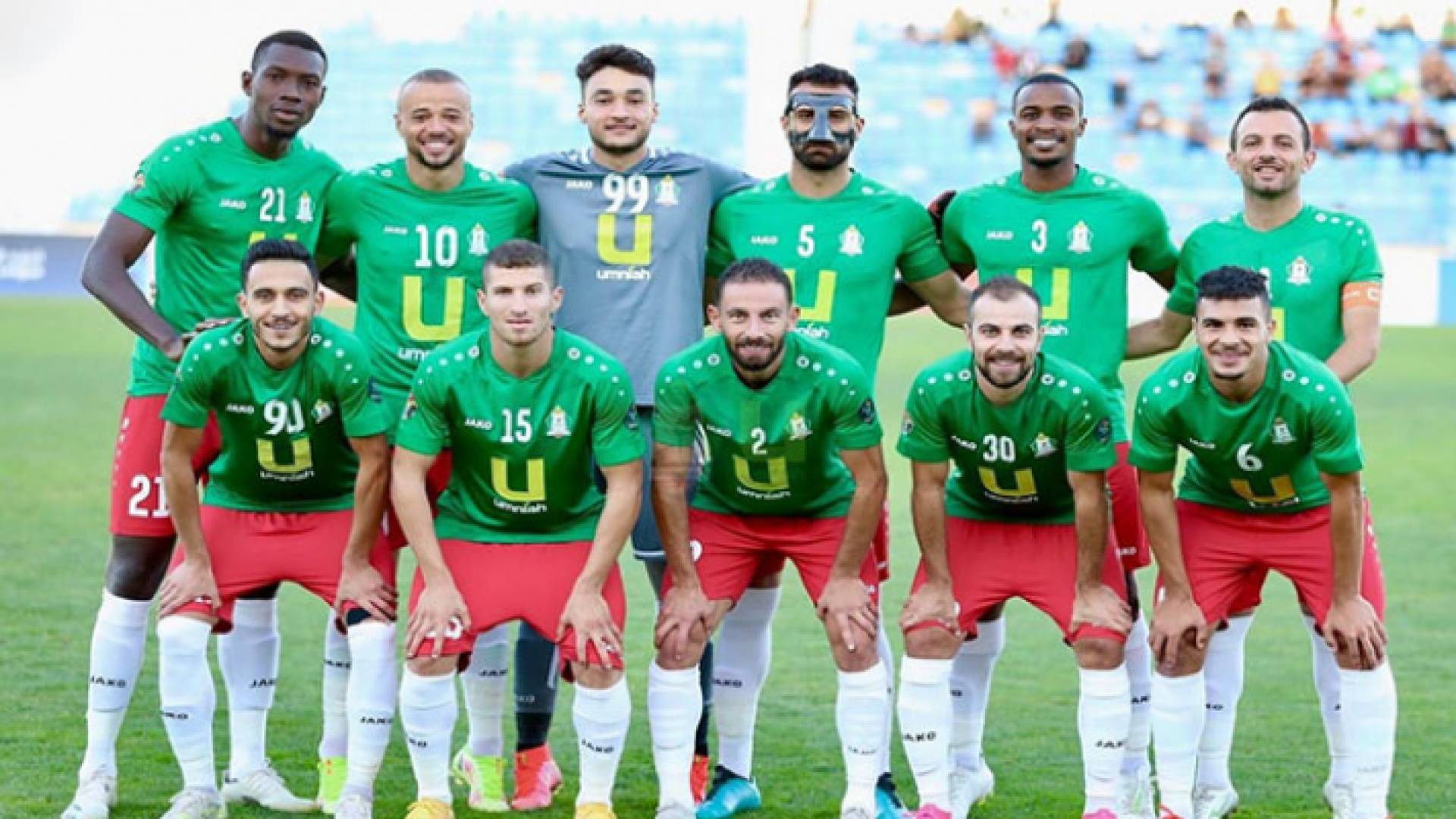 لاعبو نادي الوحدات - ارشيفية