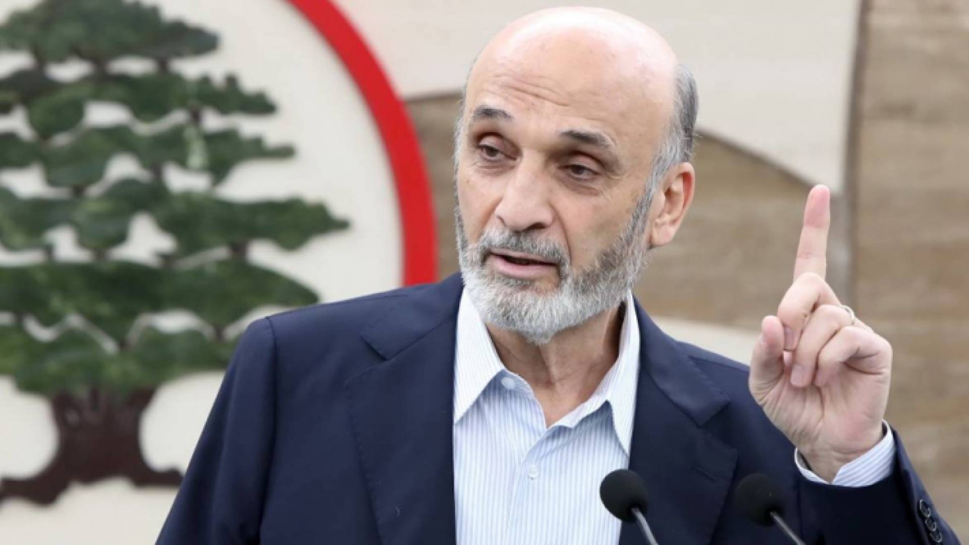 رئيس حزب القوات اللبنانية سمير جعجع