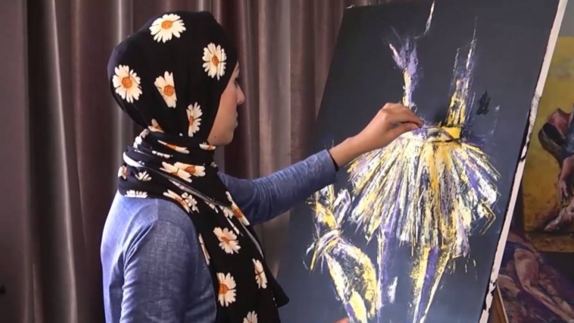 الفلسطينية عبير جبريل