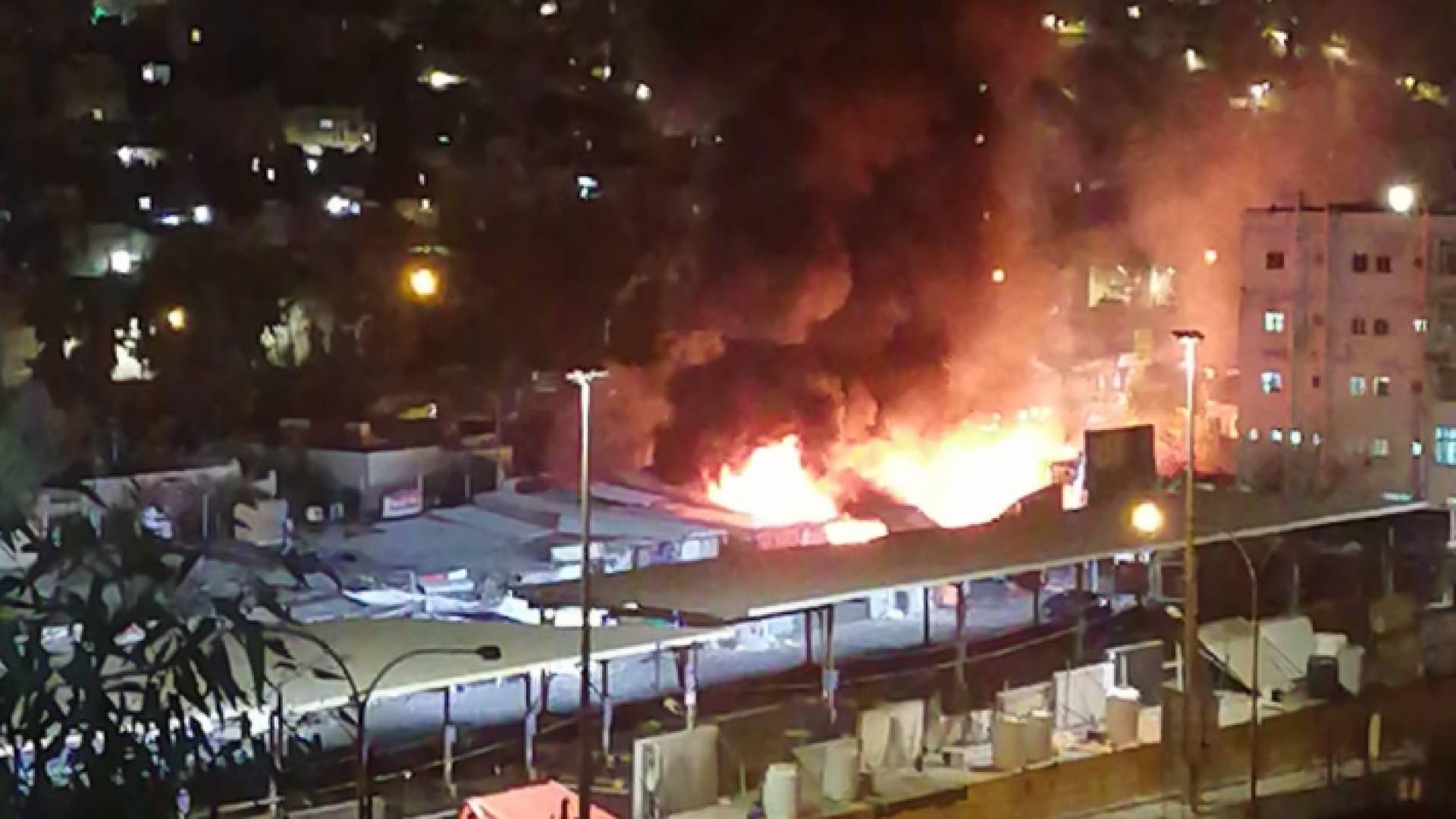 حريق بمجمع رغدان