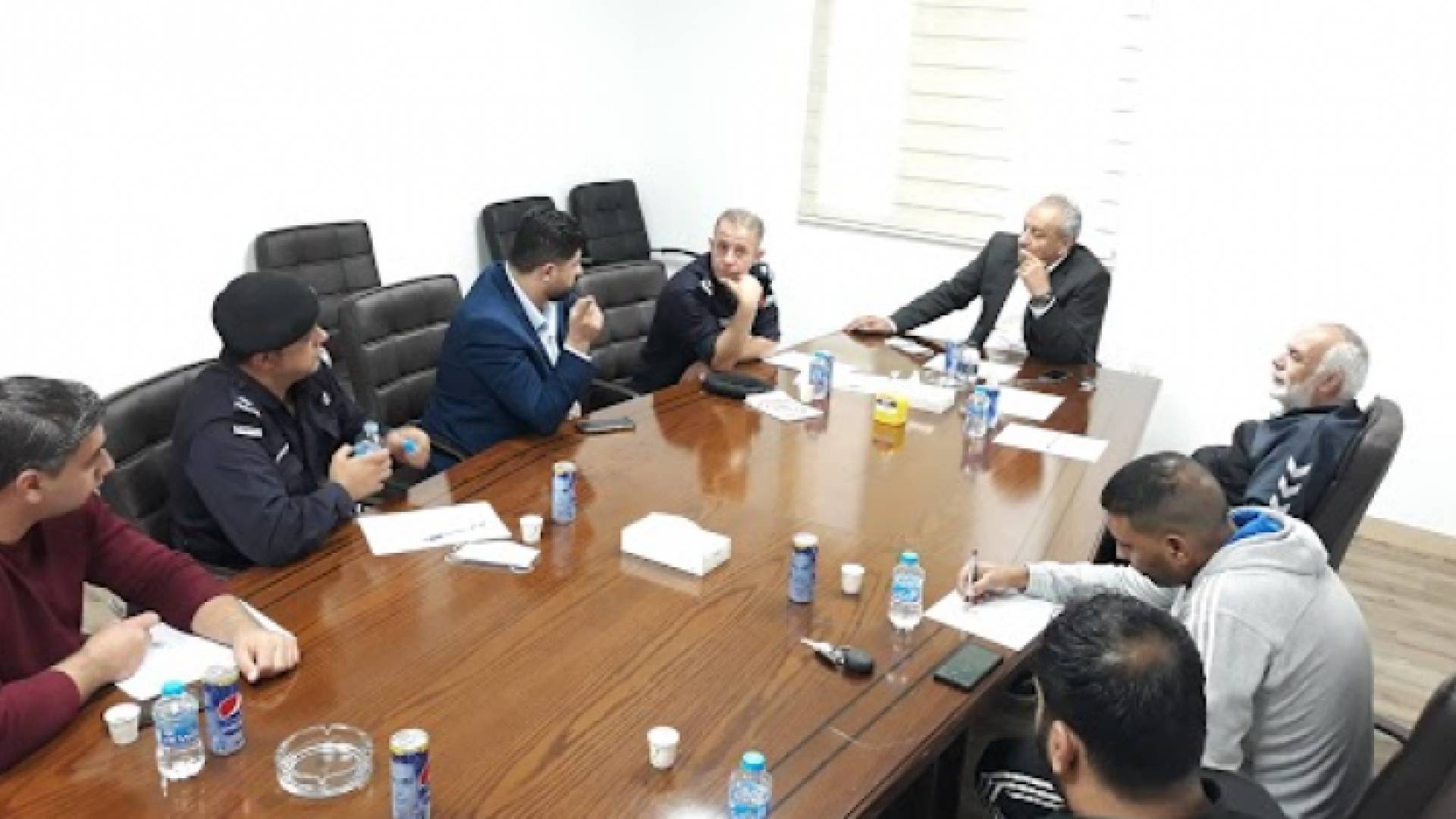 الاجتماع التنسيق الخاص بالمباراة النهائية لبطولة كأس الأردن