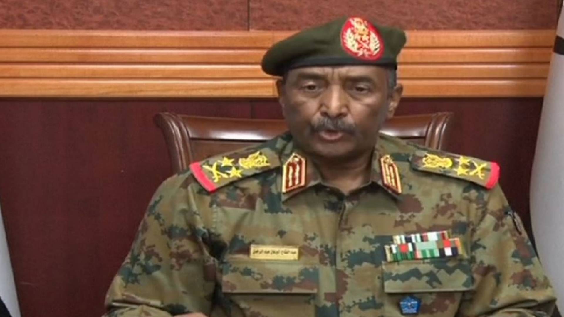 رئيس مجلس السيادة في السودان الفريق أول عبد الفتاح البرهان