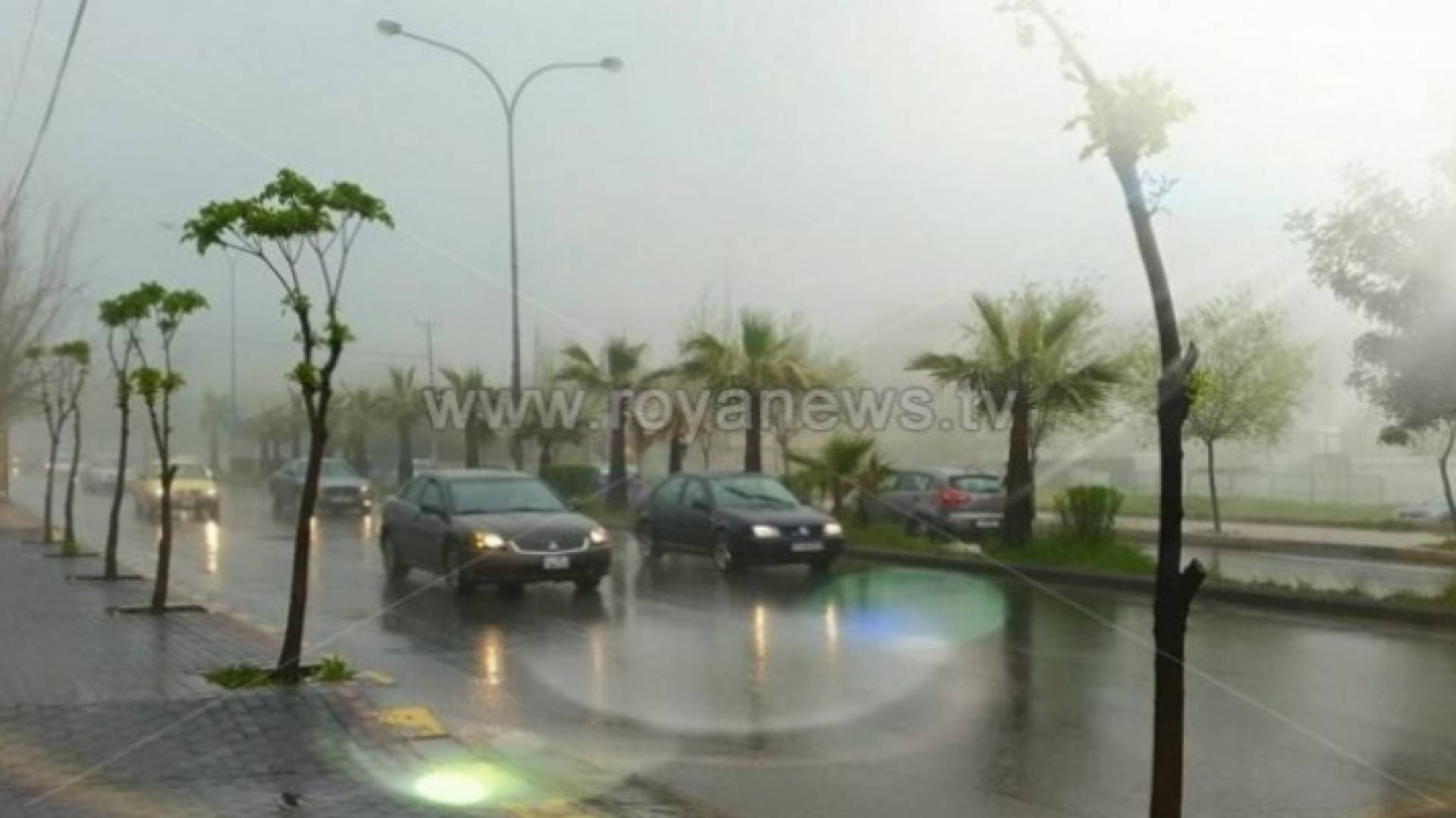 أمطار في العاصمة عمان - ارشيفية