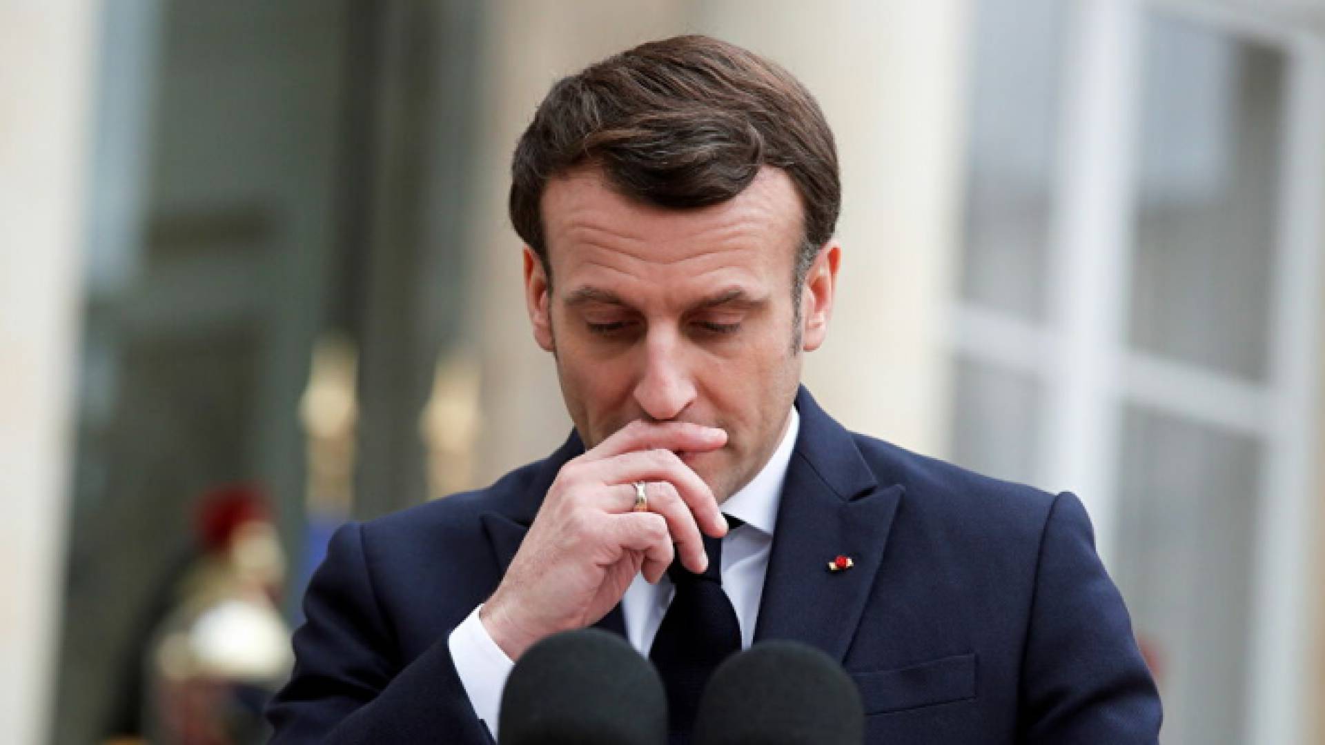 الرئيس الفرنسي إيمانويل ماكرون