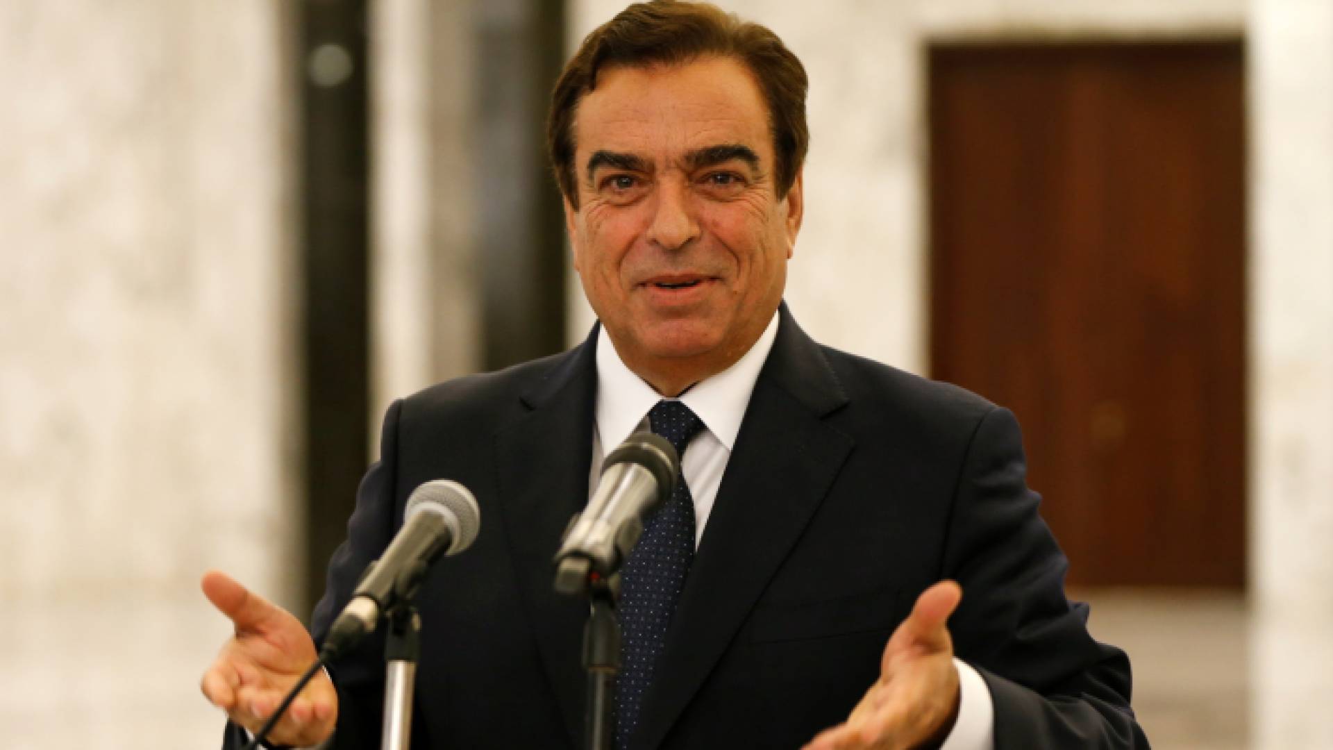 وزير الإعلام اللبناني جورج قرداحي