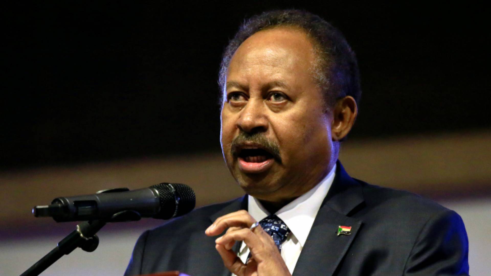 رئيس الوزراء السوداني عبدالله حمدوك