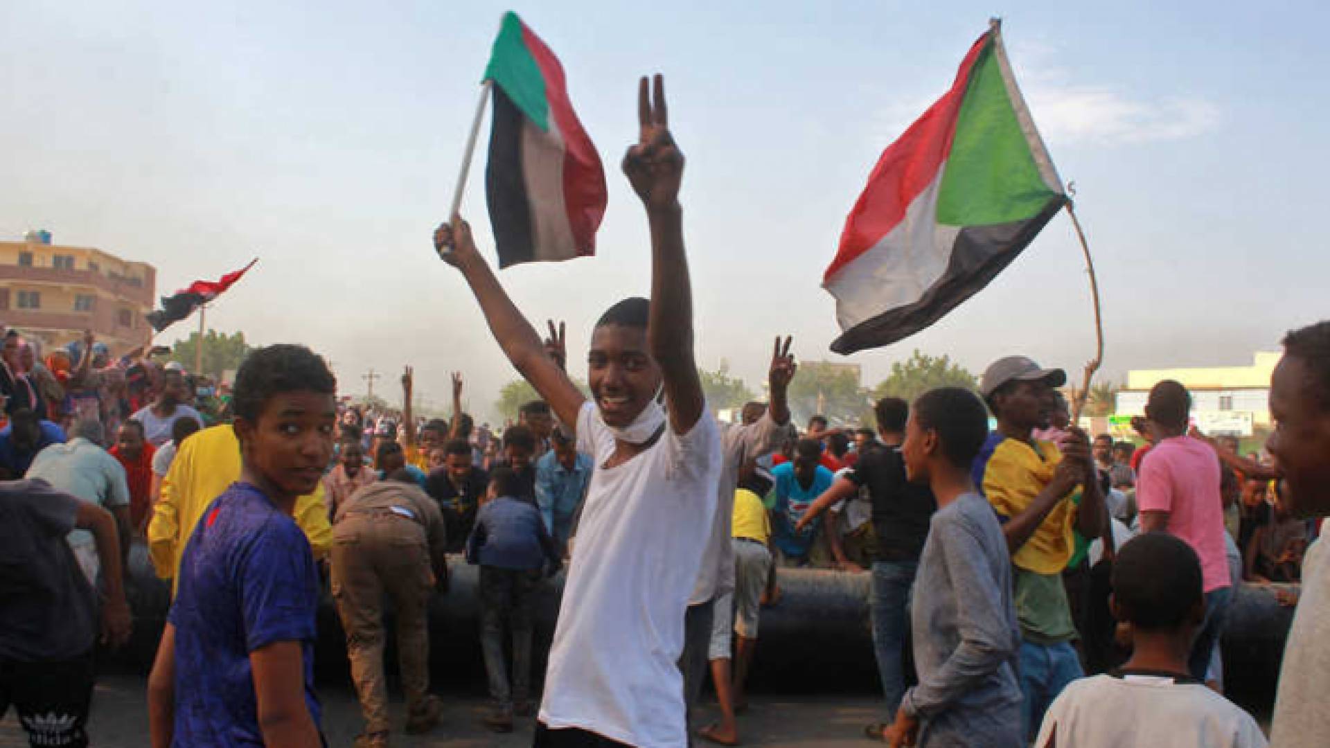 من احتجاجات الخرطوم ضد الانقلاب العسكري