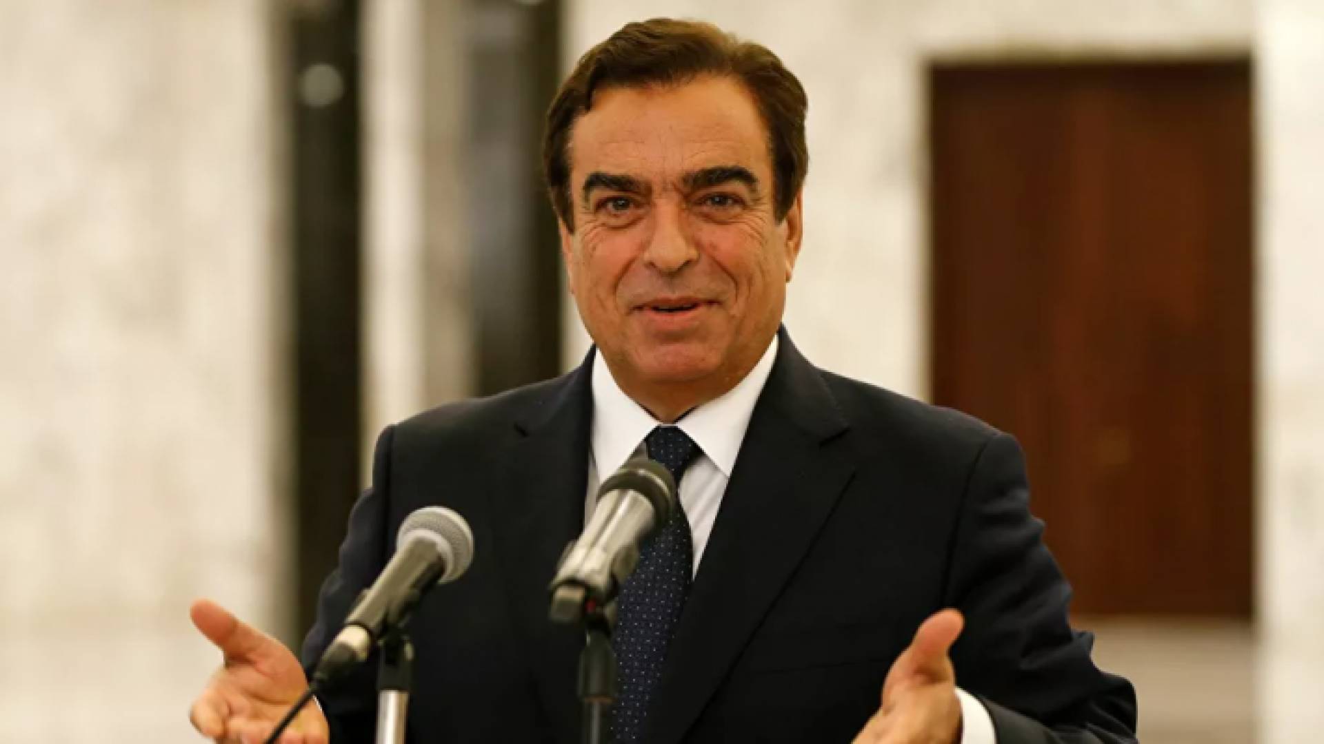 وزير الإعلام اللبناني جورج قرداحي - أرشيفية