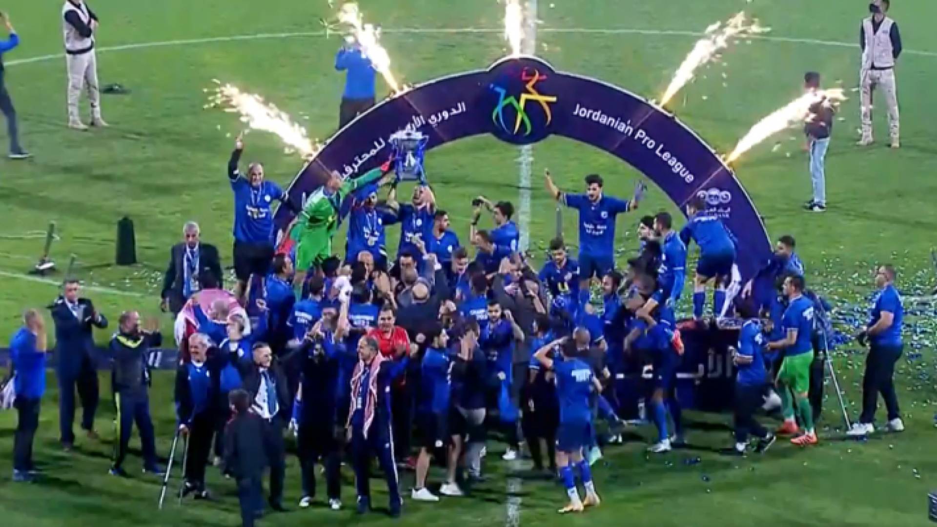 الرمثا بطلا لدوري المحترفين