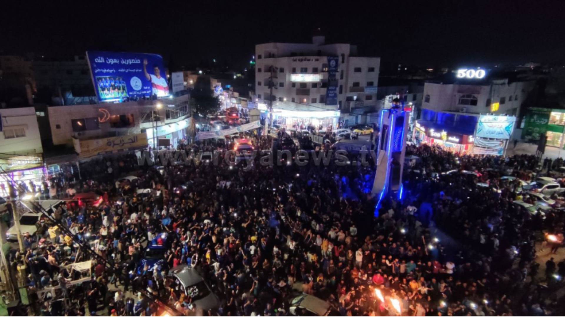 ليلة تارخية لن تنسى في الرمثا