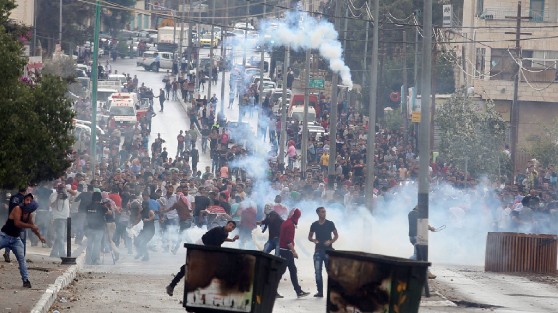 مواجهات بين فلسطينيين وقوات الاحتلال الإسرائيلي - أرشيفية