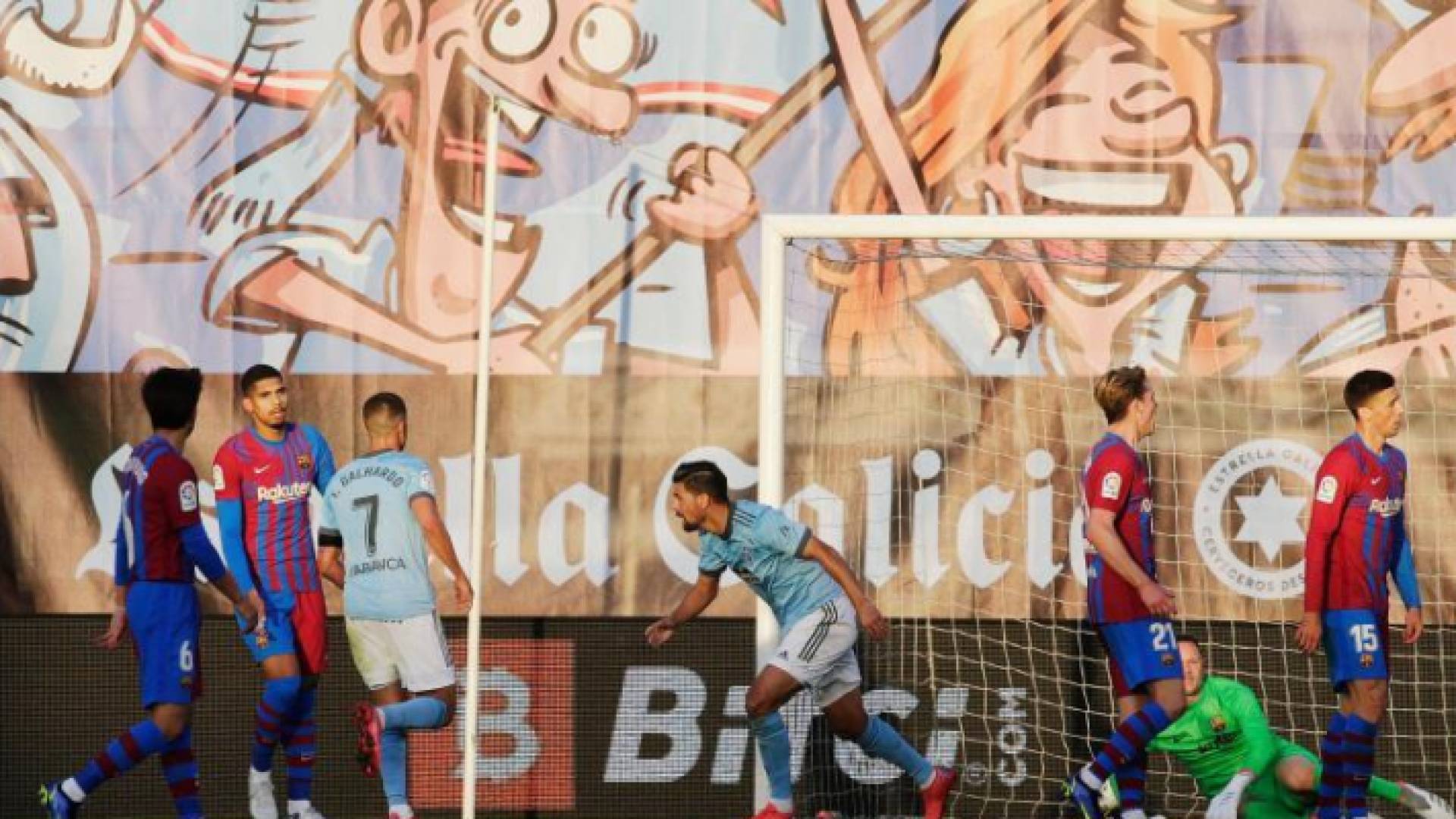 جانب من المباراة