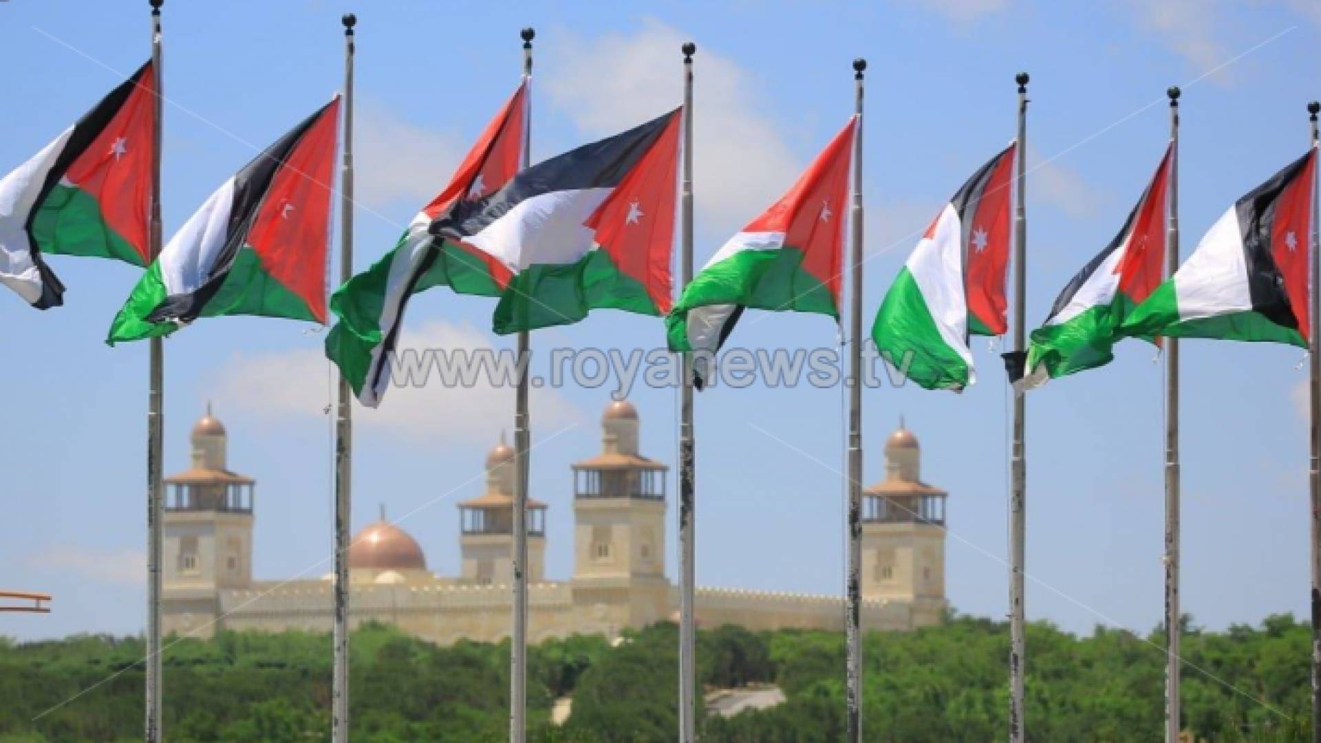 علم الأردن - ارشيفية