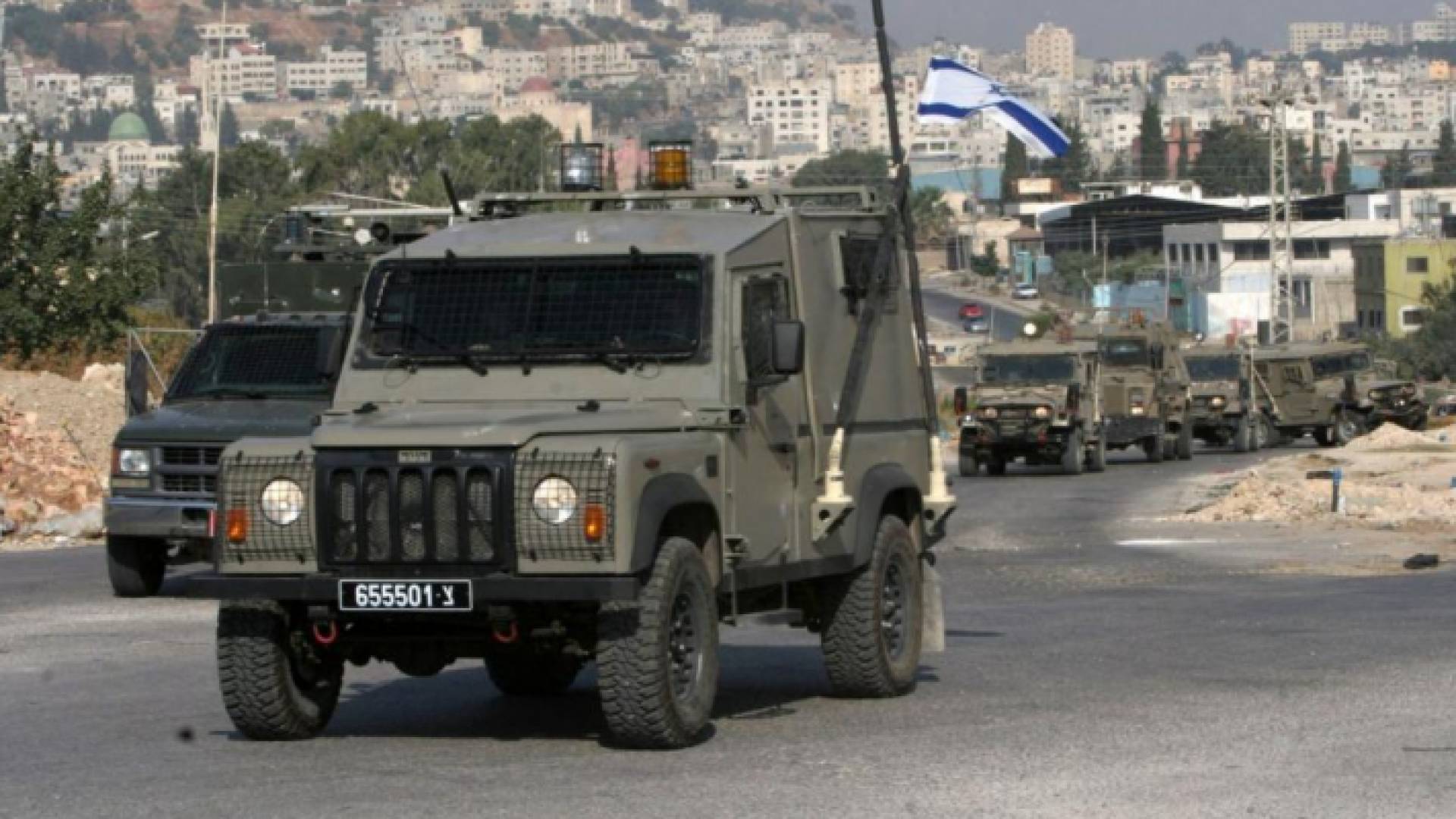 جيب عسكري تابع للاحتلال الاسرائيلي - ارشيفية