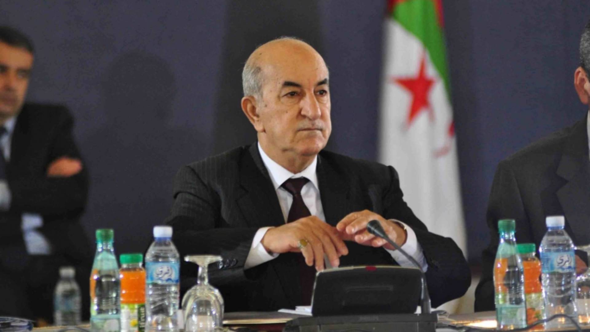 الرئيس الجزائري عبد المجيد تبون