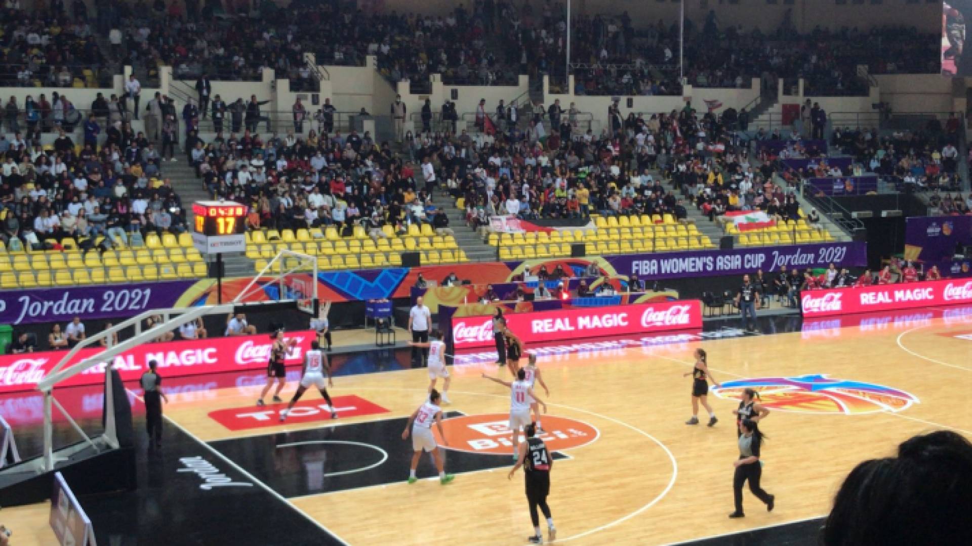 سيدات لبنان يظفرن بلقب كأس آسيا لكرة السلة المستوى الثاني