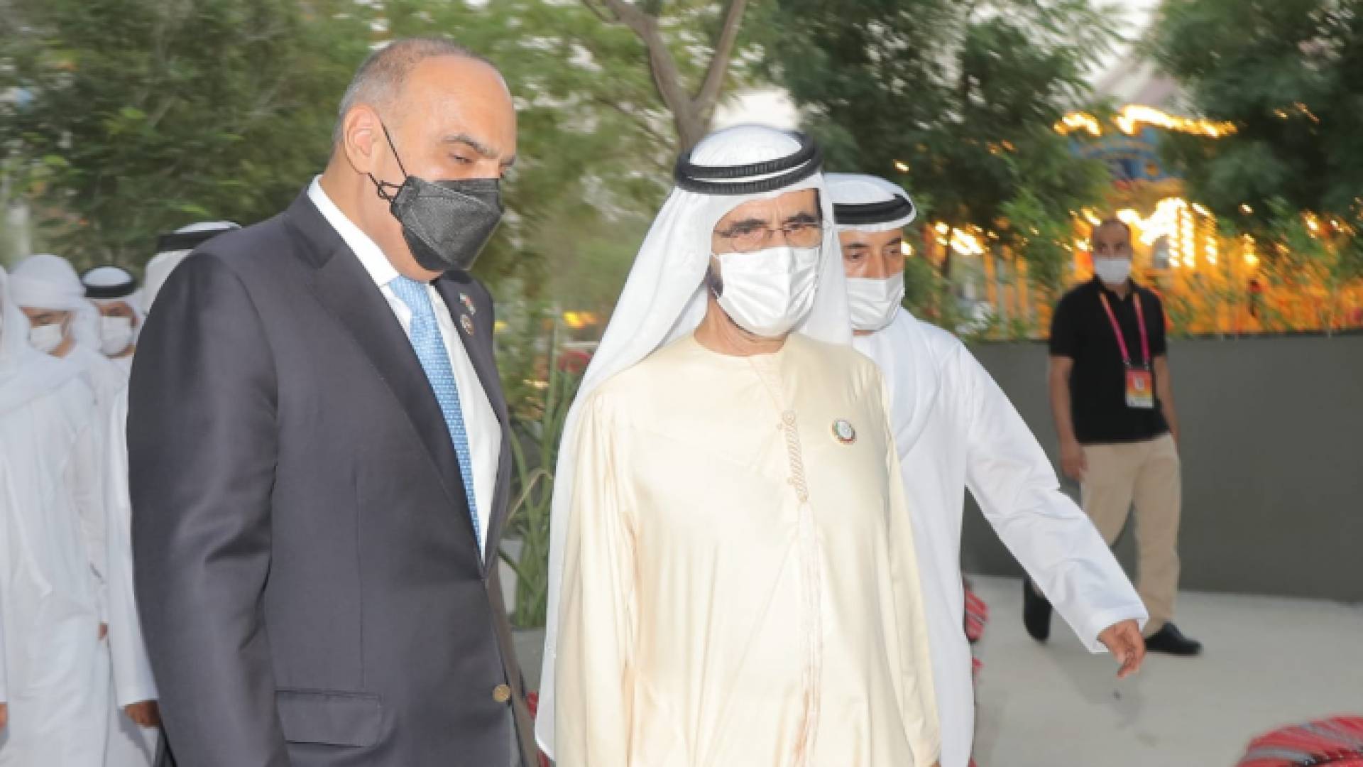 جانب من الزيارة