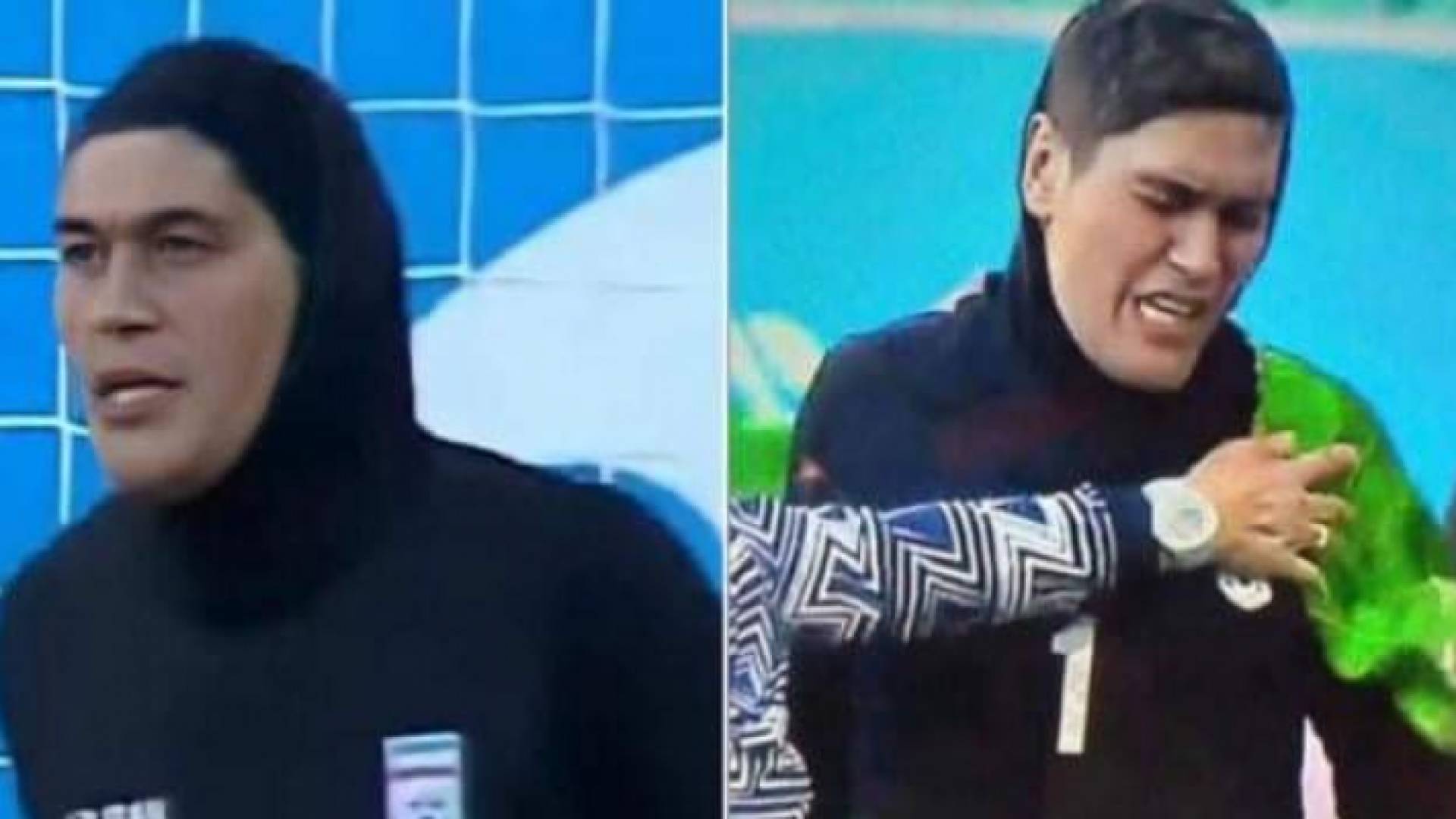 حارس مرمى منتخب إيران للسيدات زهرة كودايى - أرشيفية