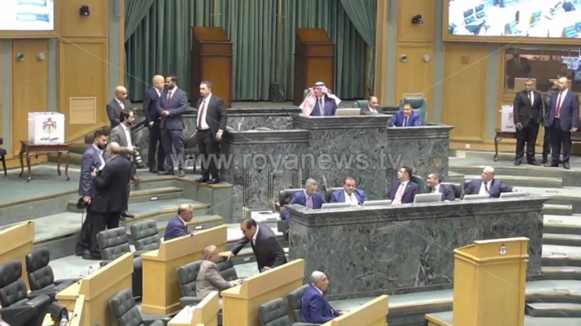 جانب من انتخابات رئاسة مجلس النواب