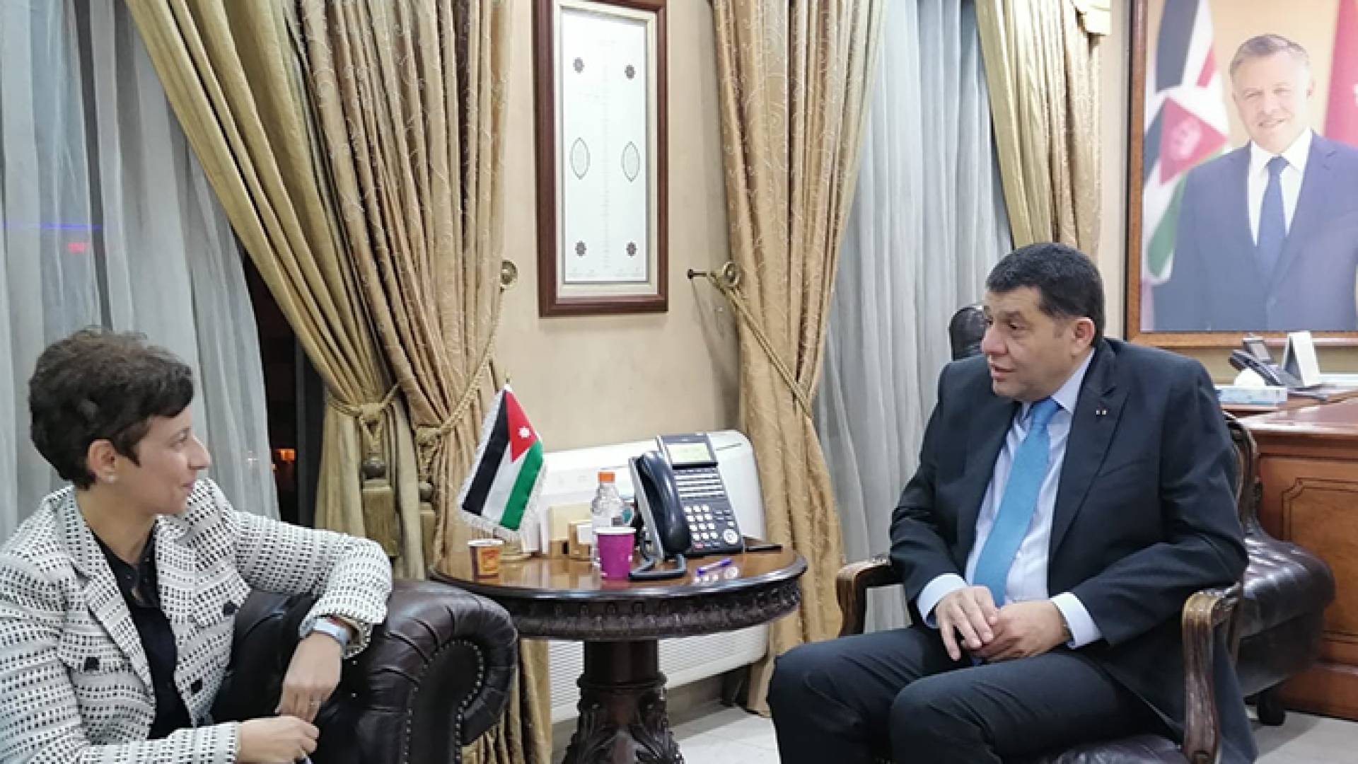 جانب من اللقاء