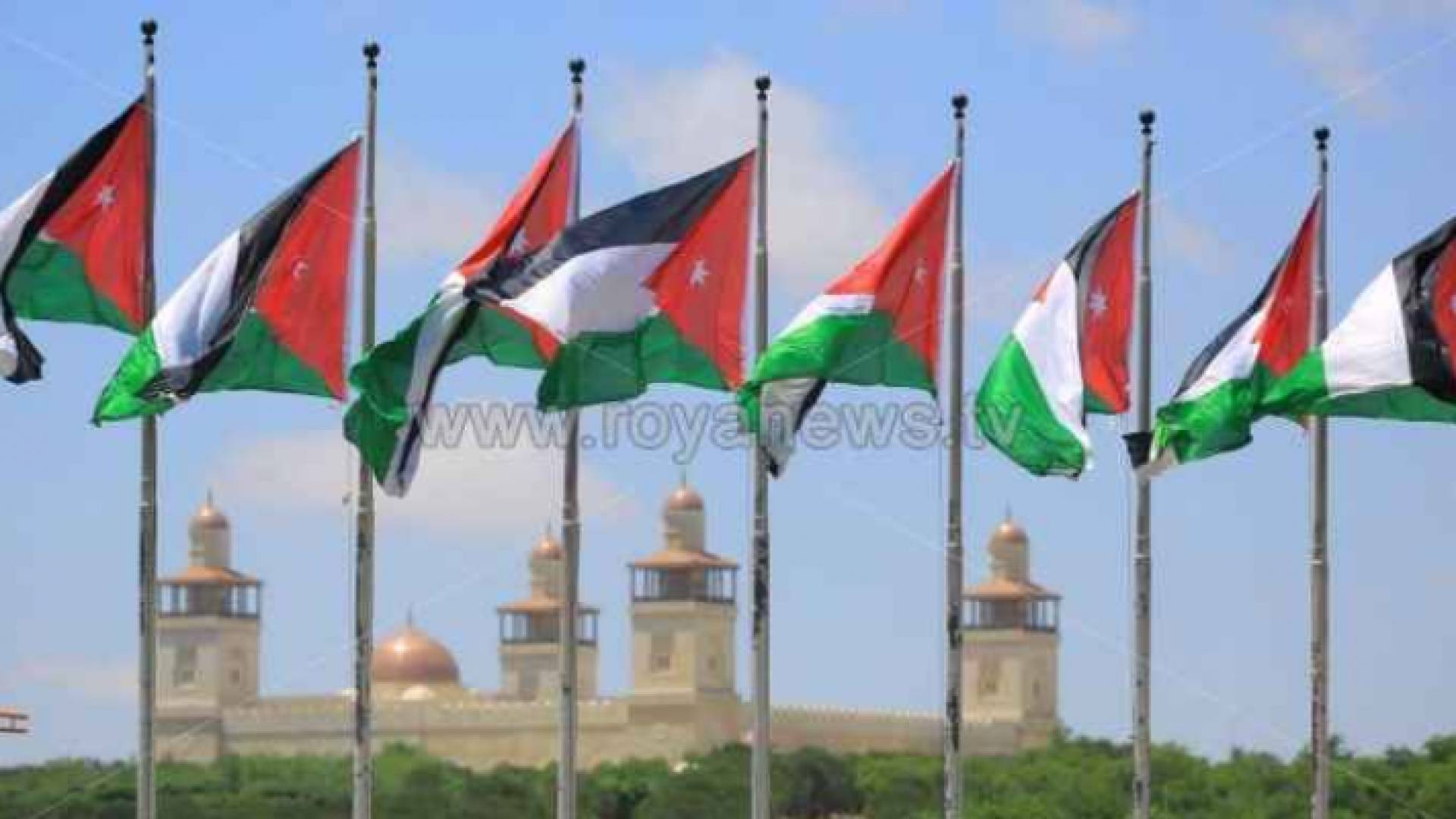 علم الأردن - ارشيفية