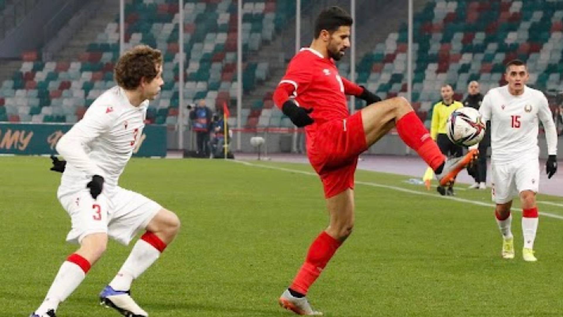 من المباراة