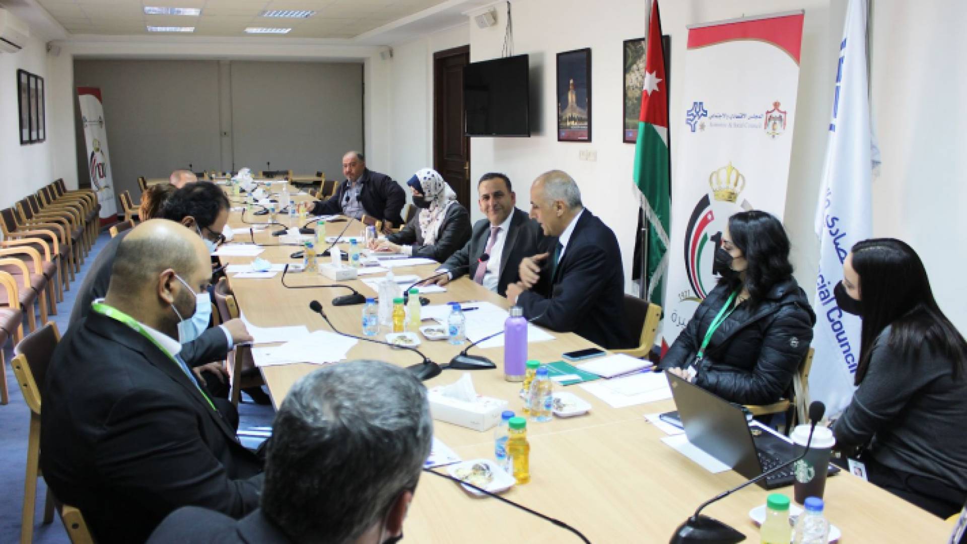 جلسة للمجلس الاقتصادي والاجتماعي لمناقشة ورقة البيئة