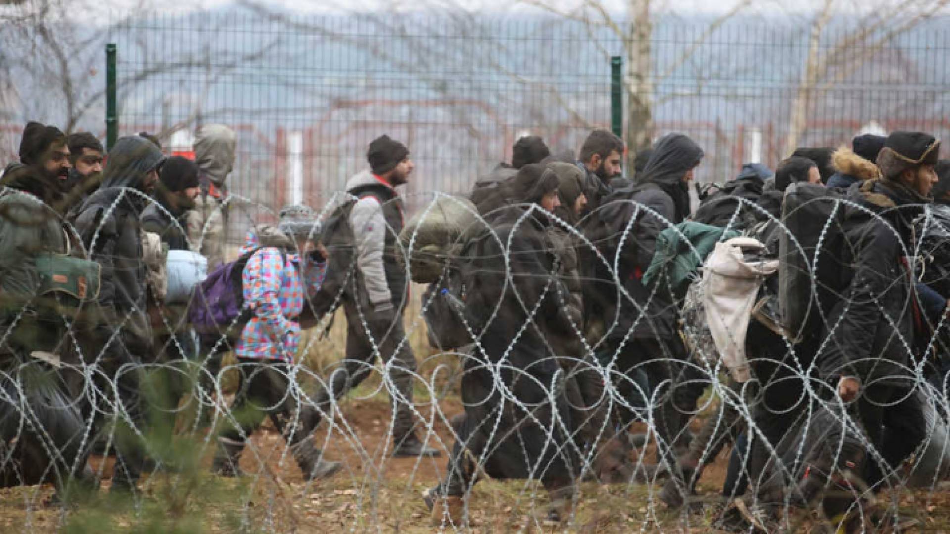 آلاف المهاجرين يتجمعون على الحدود البيلاروسية مع الاتحاد الأوروبي