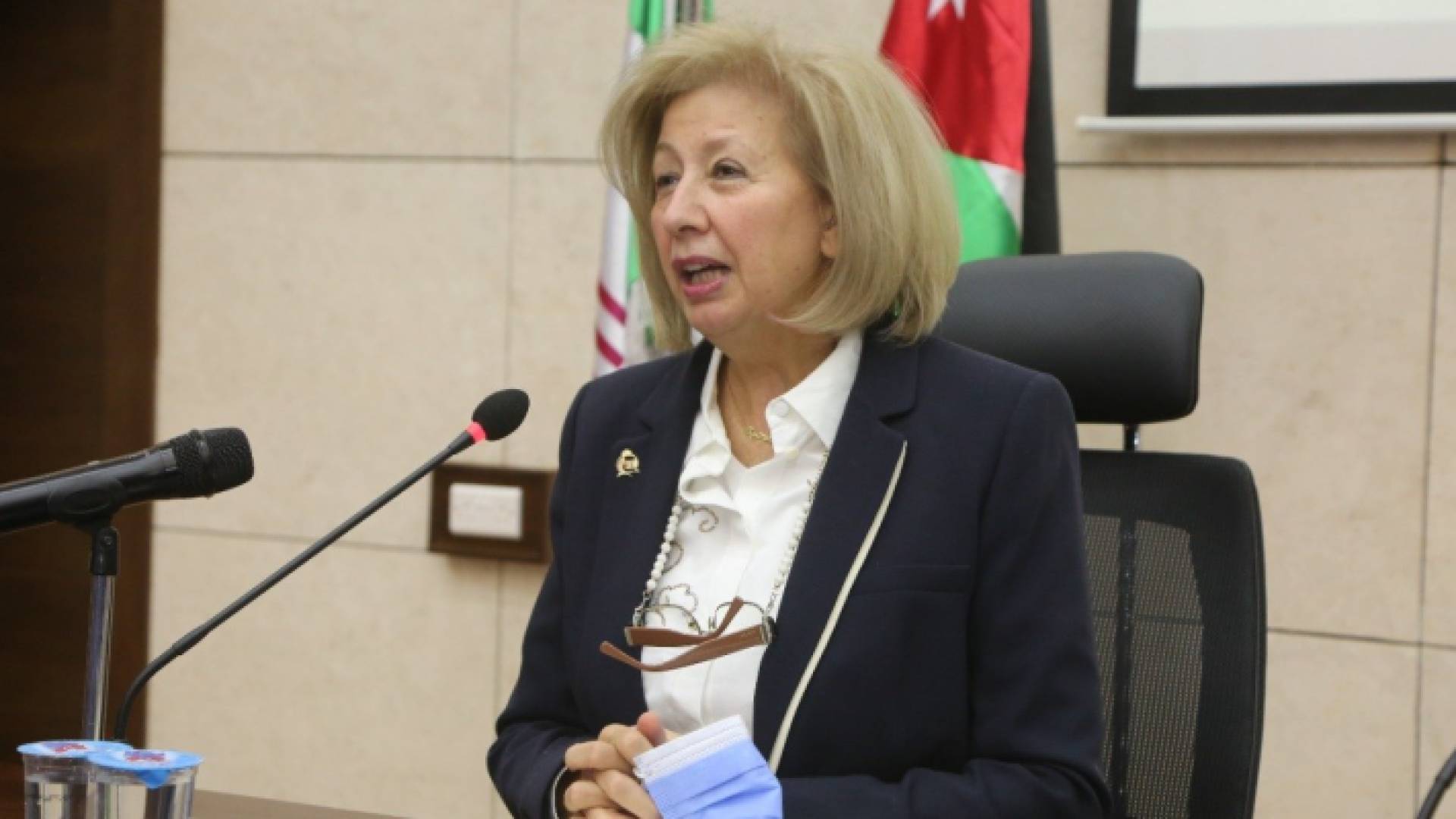 وزيرة الثقافة هيفاء النجار