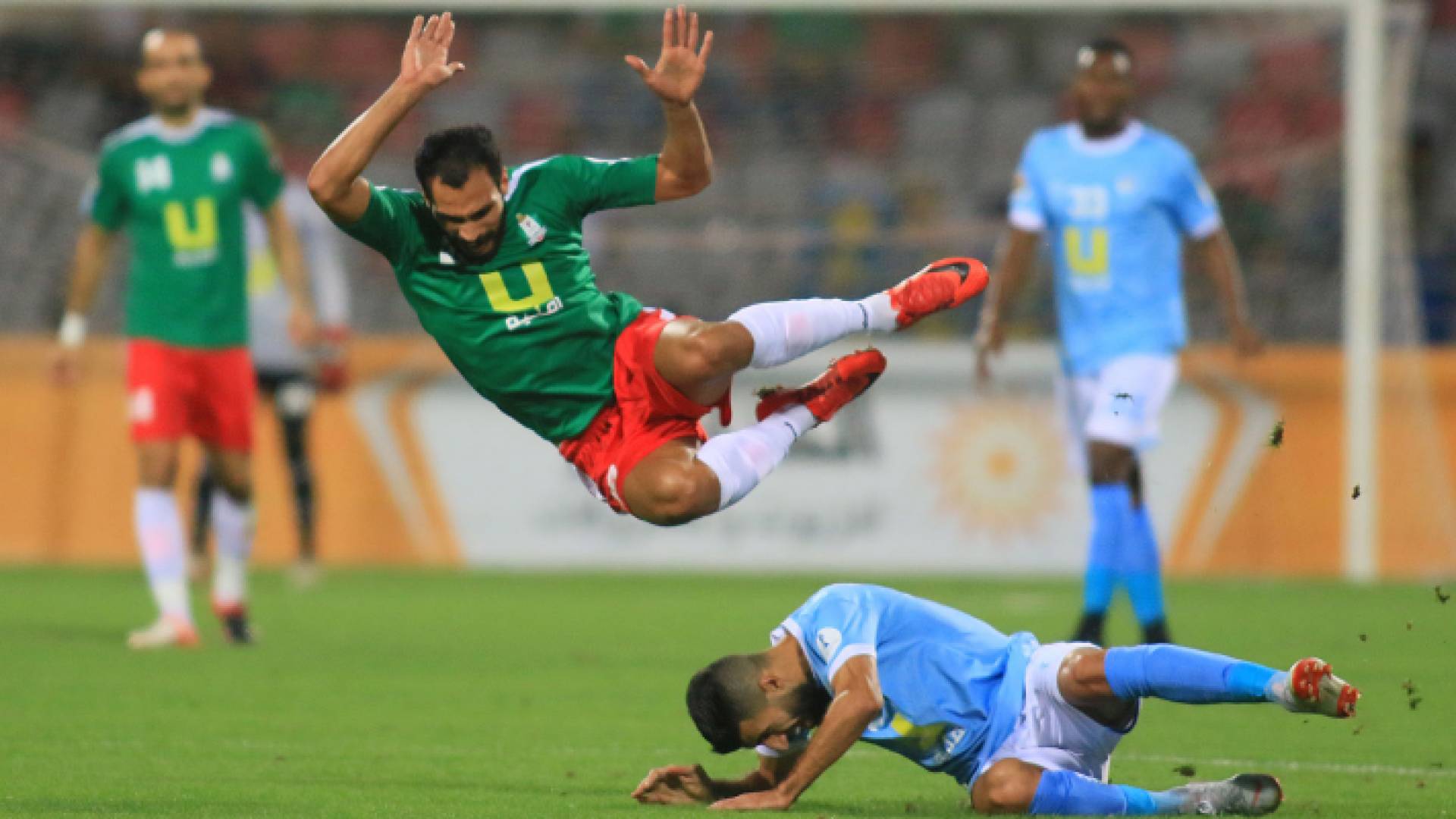 صورة من مواجهة سابقة بين الفريقين - ارشيفية
