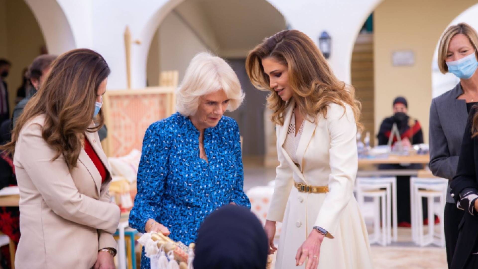 جانب من الزيارة