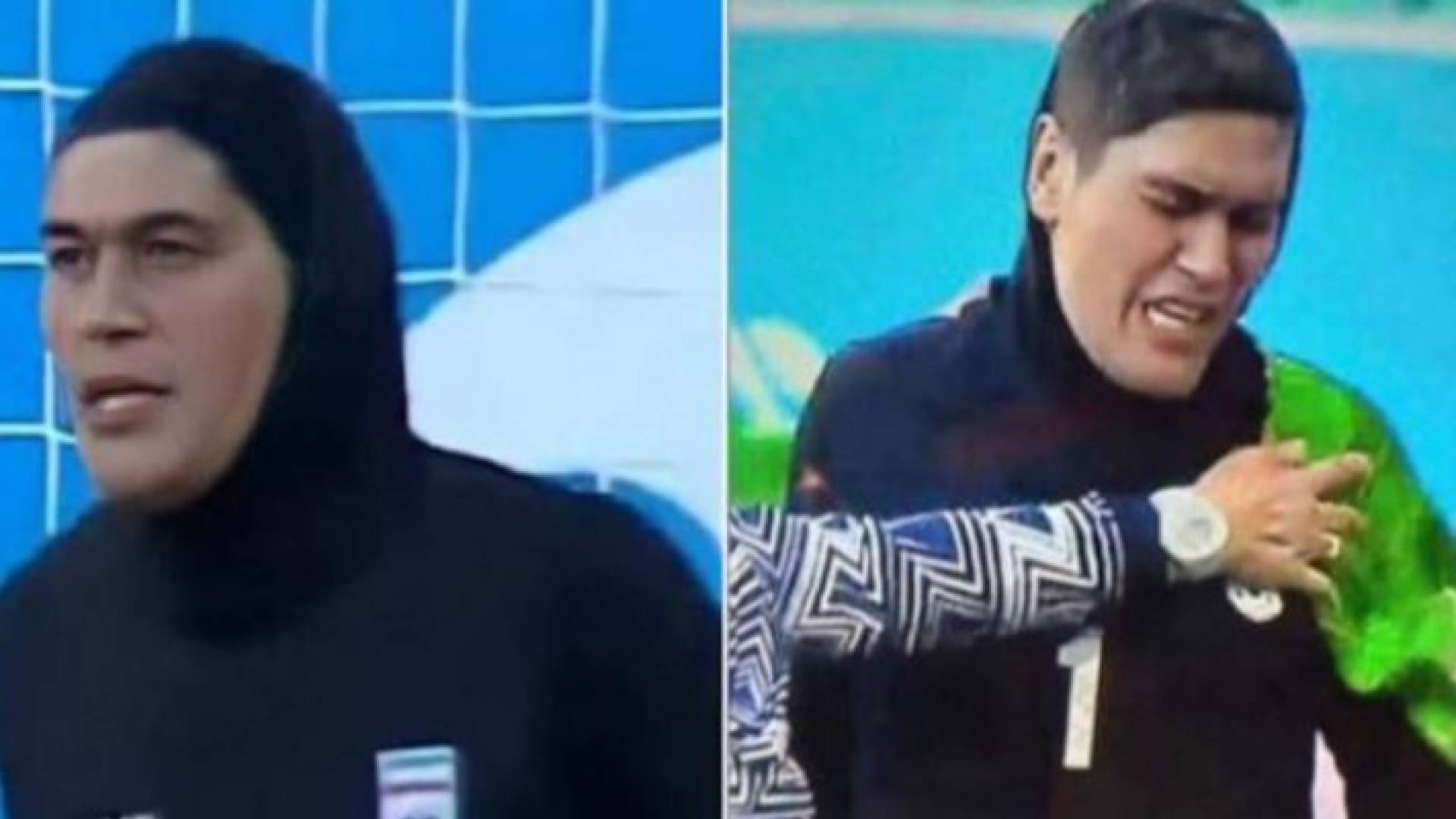 حارسة مرمى المنتخب الإيراني زهرة قدي