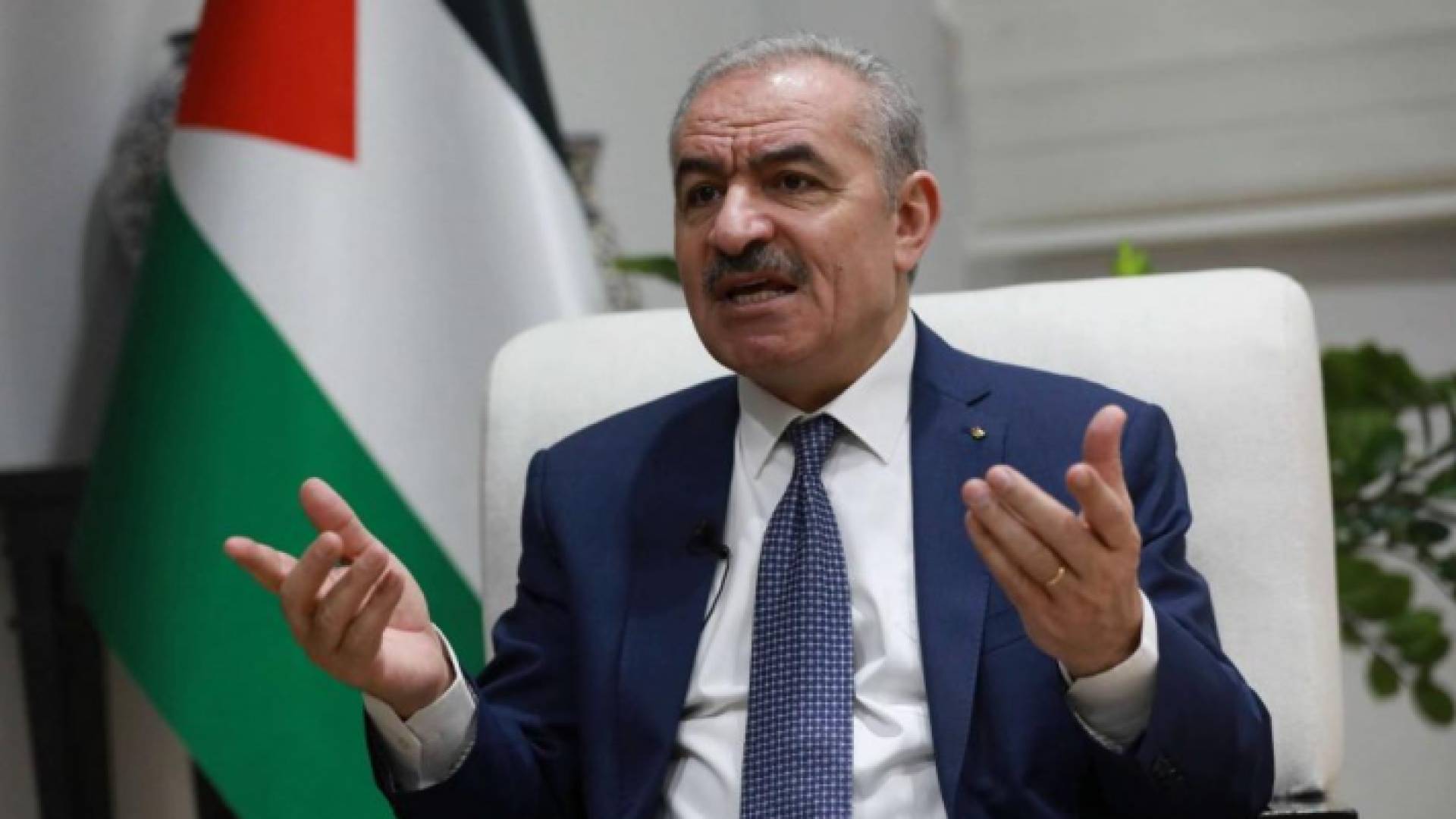 رئيس الحكومة الفلسطينية، محمد اشتية