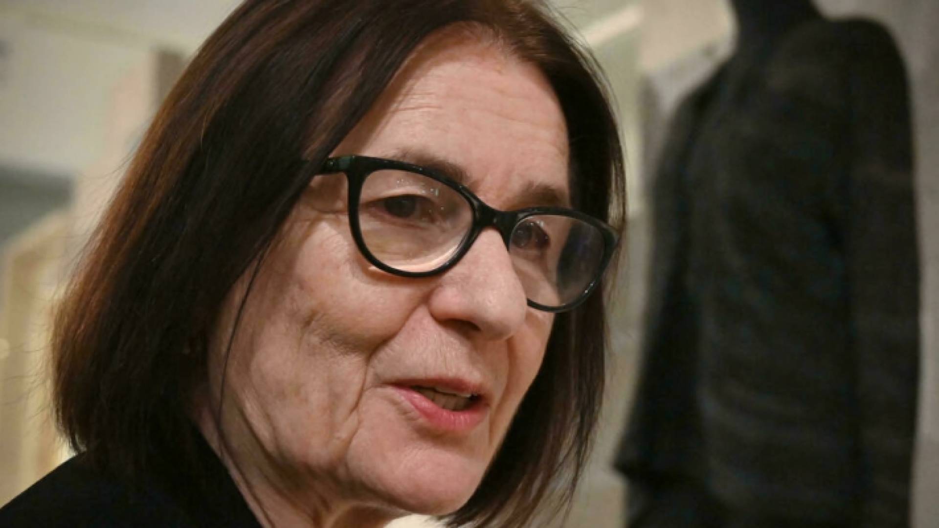 إيرينا شتشيرباكوفا المؤرخة والعضو في منظمة "ميموريال". ا ف ب