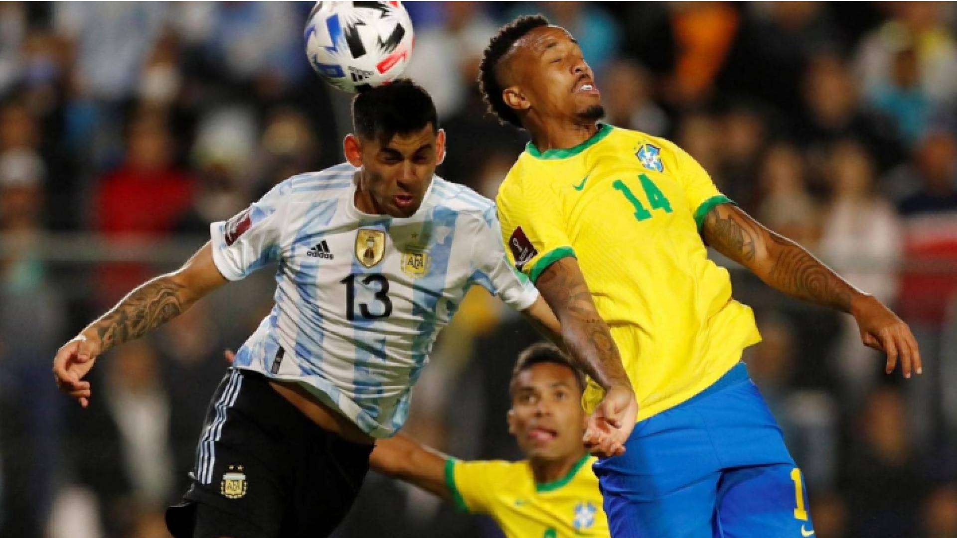 في مباراة متوترة وسريعة الإيقاع الأرجنتين تتعادل مع البرازيل