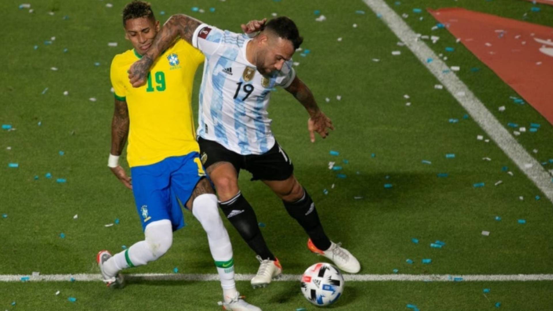 اللقطة الجدلية في المباراة