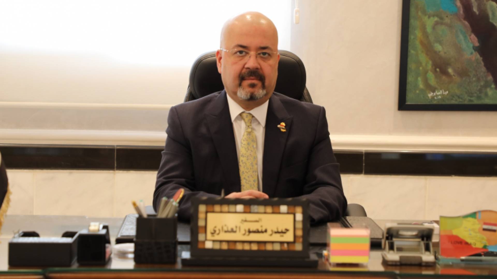 السفير العراقي في الأردن حيدر هادي