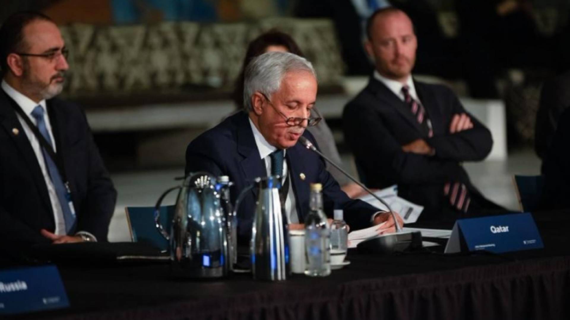 وزير الدولة للشؤون الخارجية القطرية سلطان بن سعد المريخي