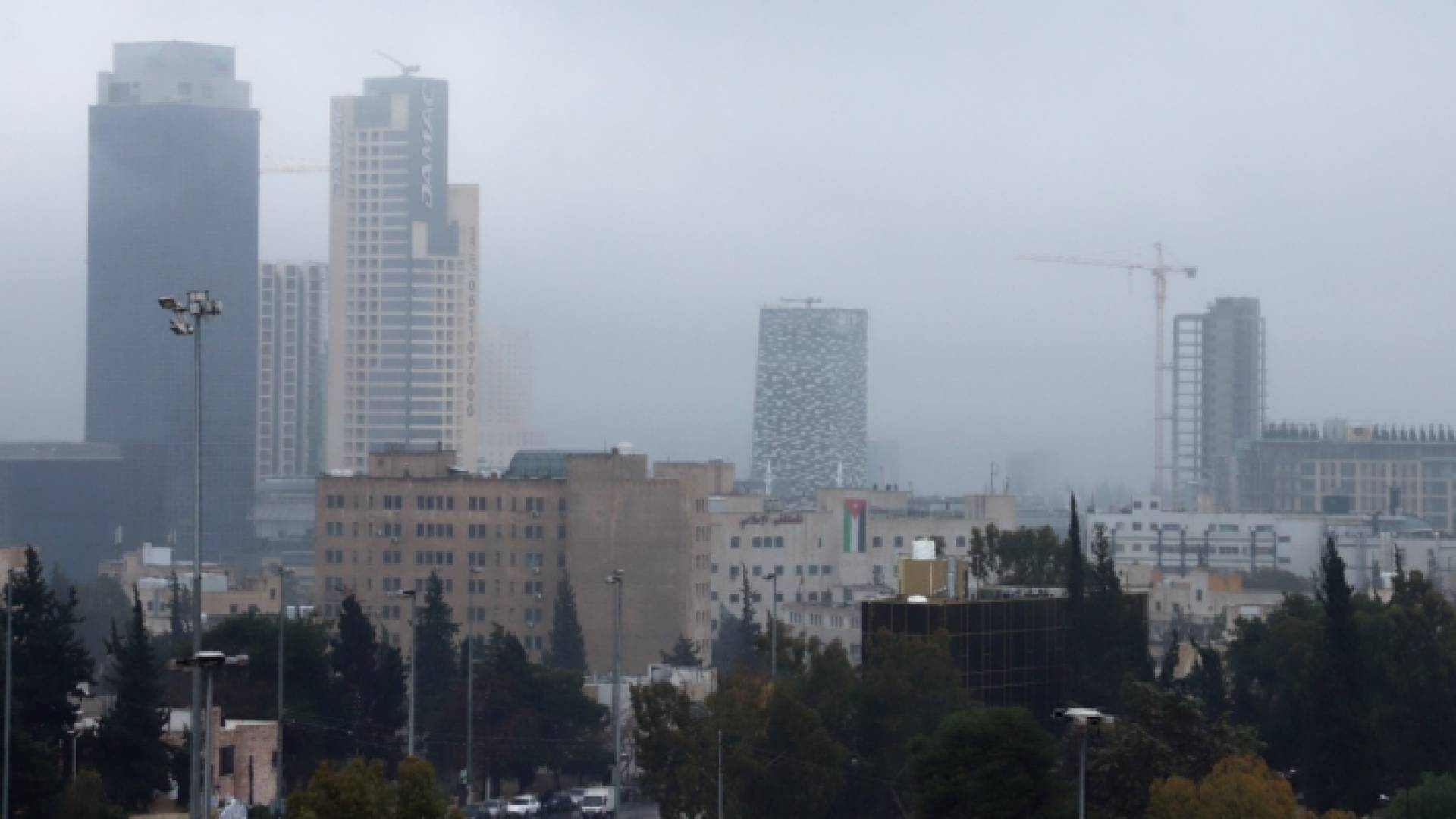 غيوم في العاصمة عمان - أرشيفية