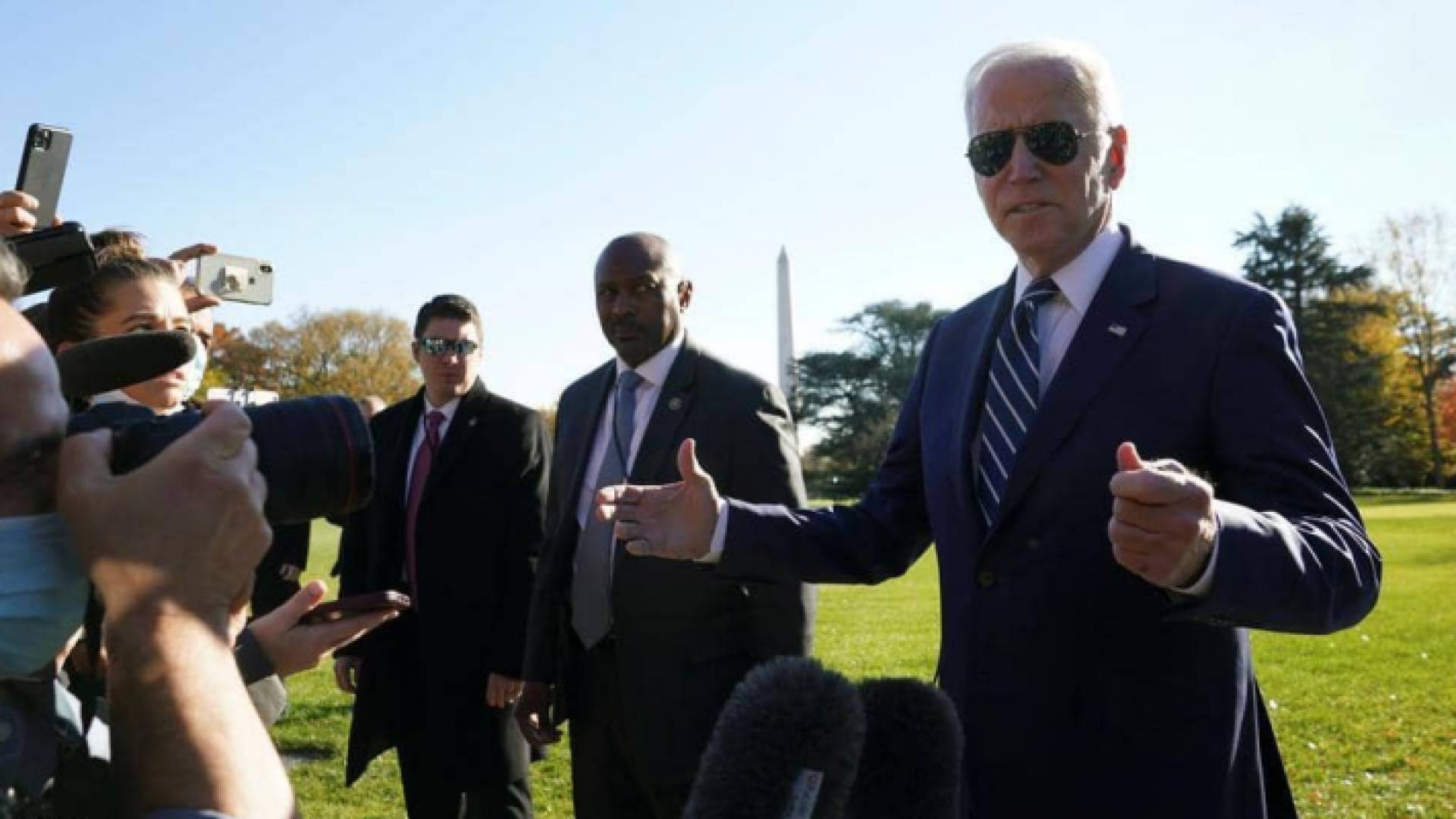 نتيجة فحص بايدن "جيدة جدا"