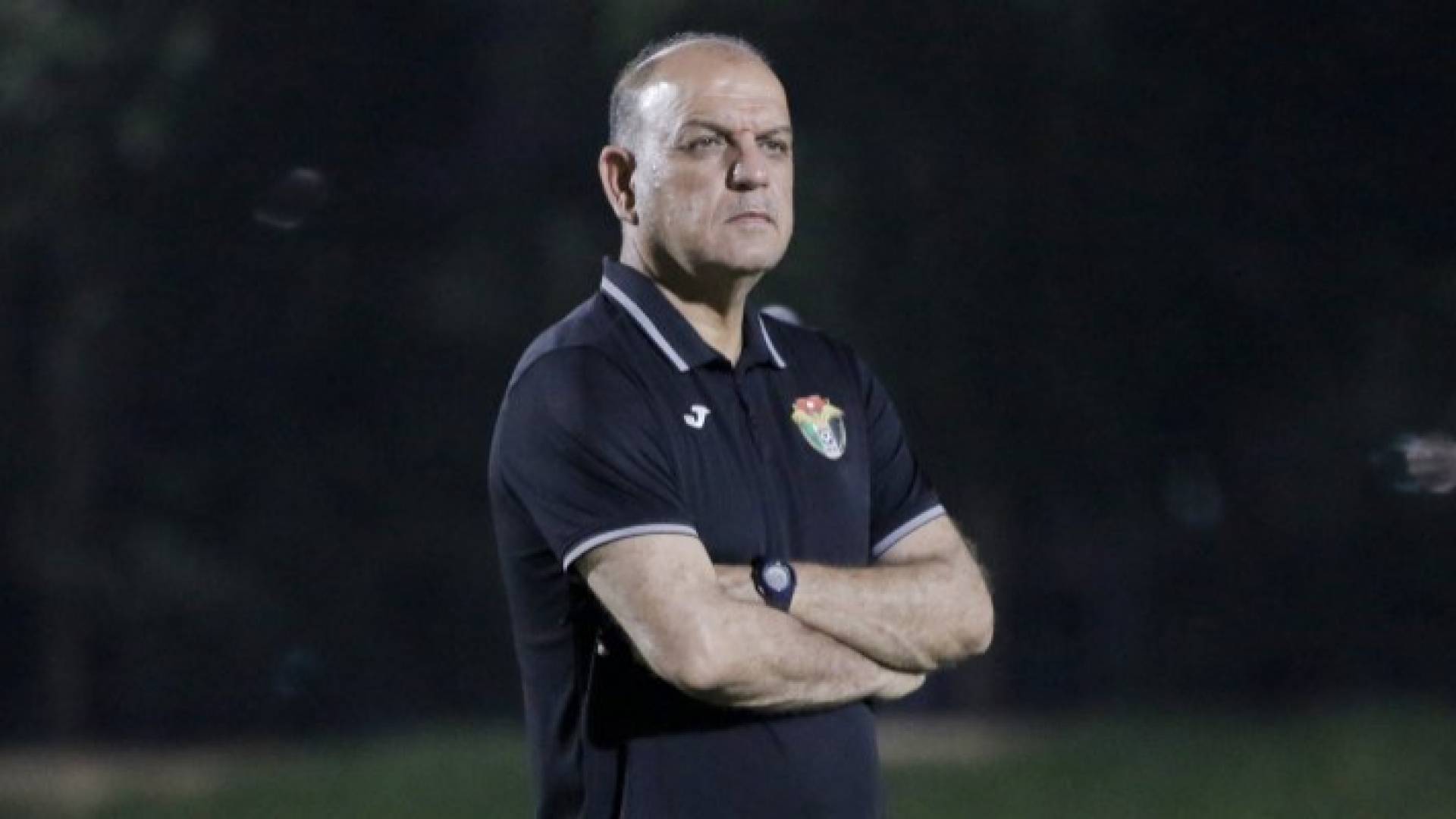 المدير الفني للمنتخب الوطني لكرة القدم المدرب العراقي عدنان حمد