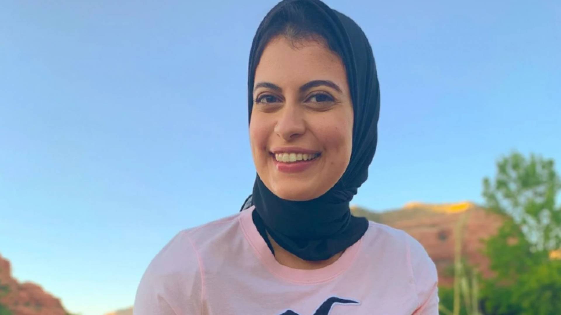 الفتاة المصرية سلمى الزرقا