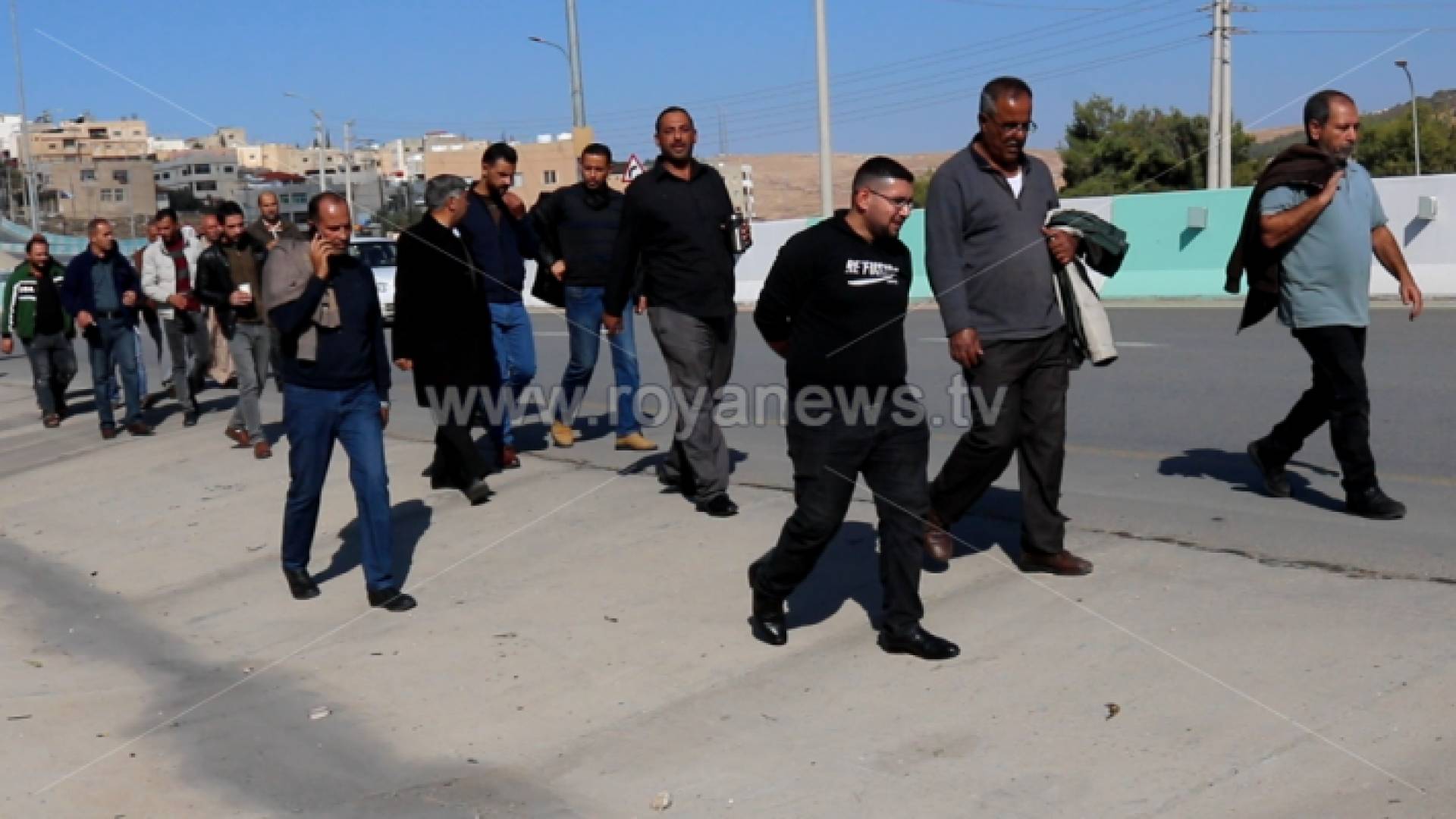 جانب من المسيرة