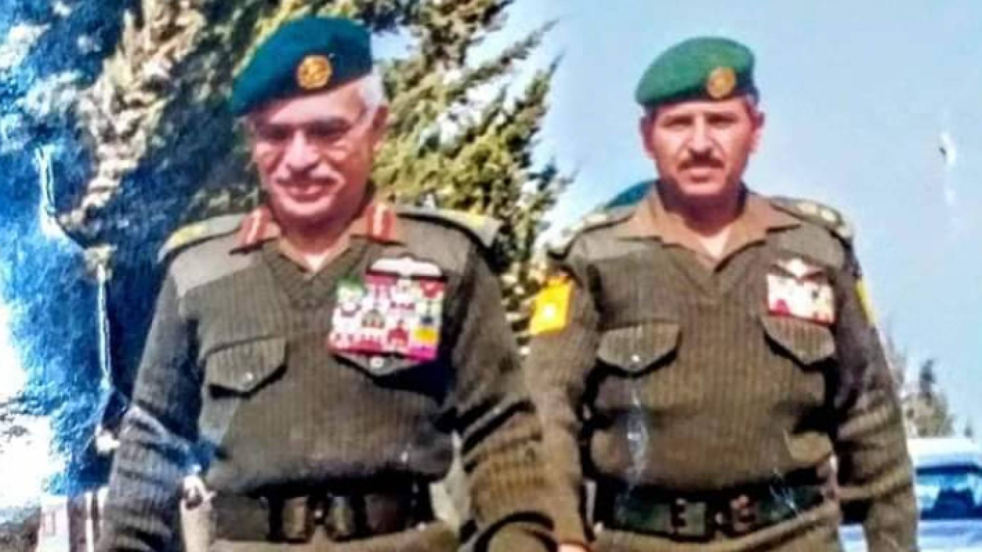 المساعيد برفقة الملك الحسين