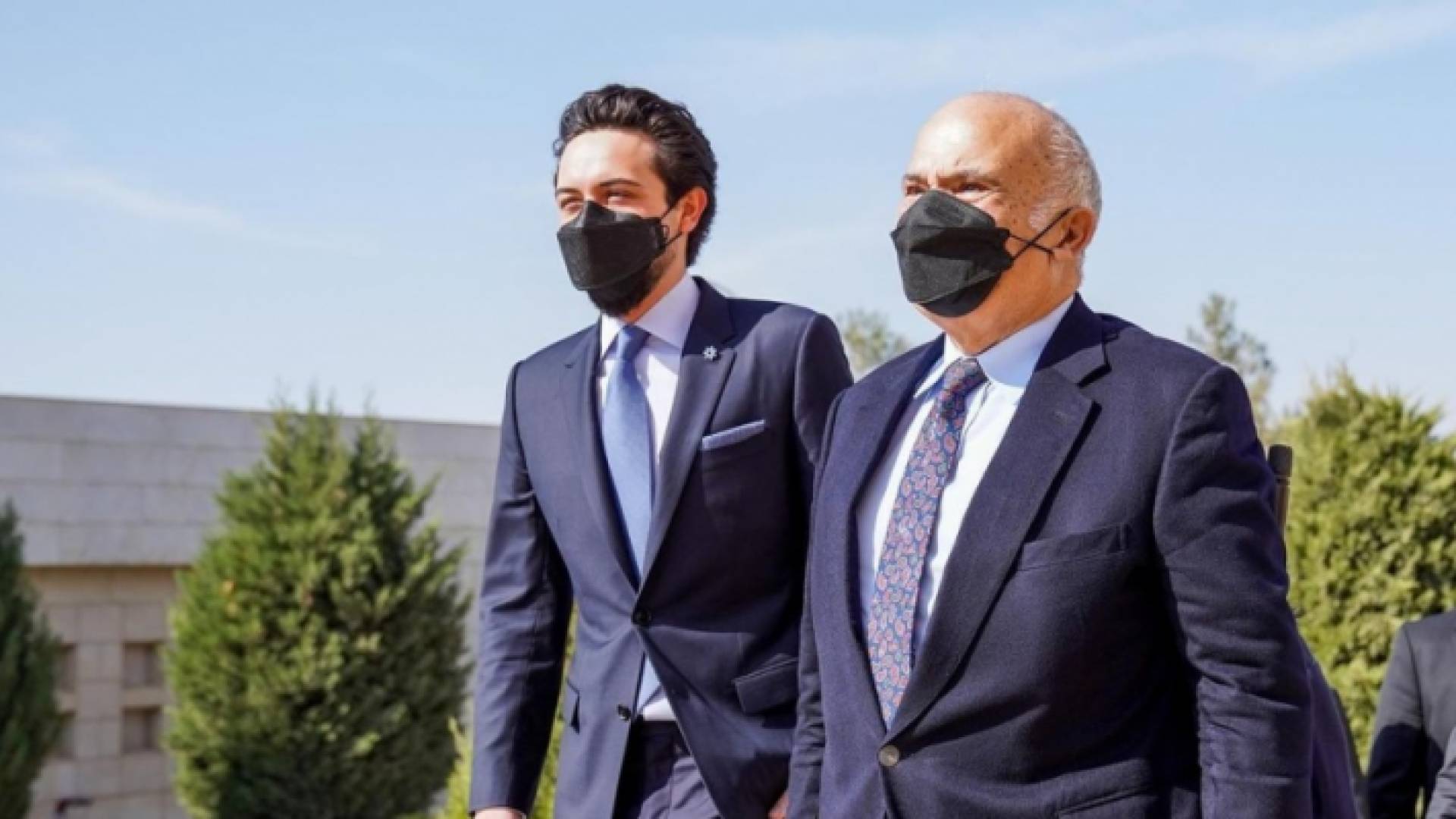 سمو الأمير الحسن بن طلال وولي العهد الأمير الحسين بن عبدالله الثاني - ارشيفية