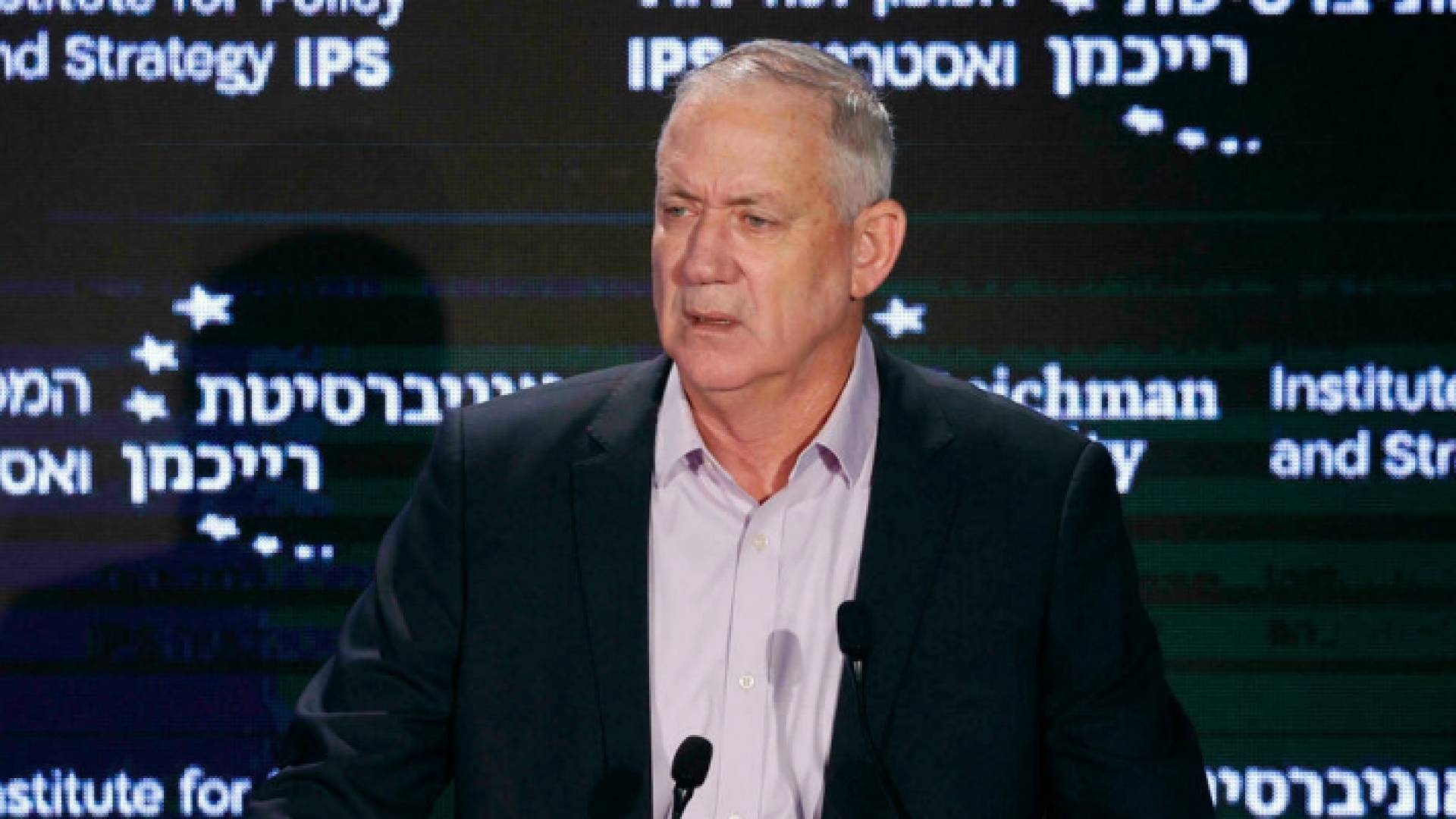 وزير دفاع الاحتلال بيني غانتس