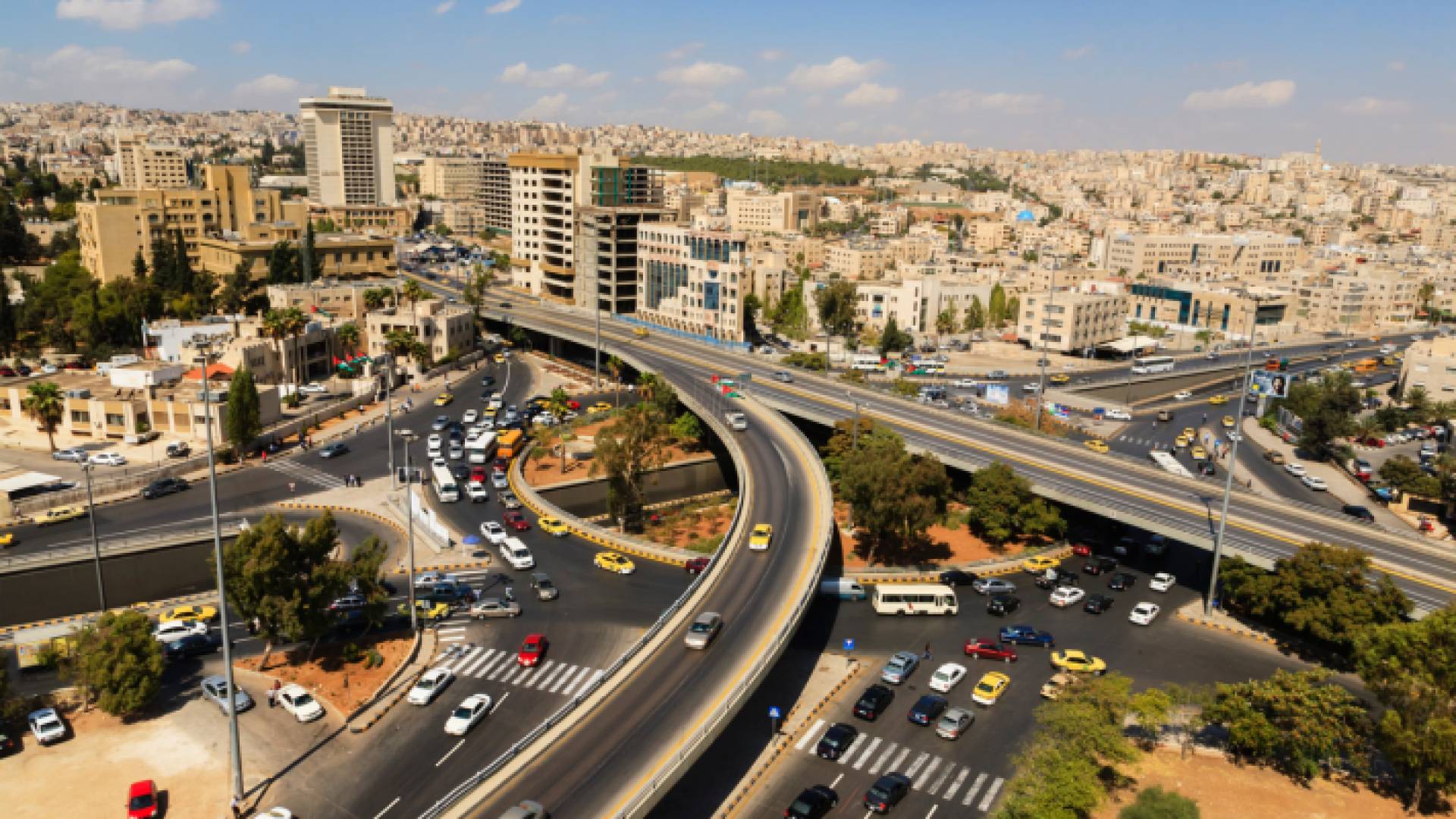 منظر عام لدوار الداخلية في عمان - ارشيفية