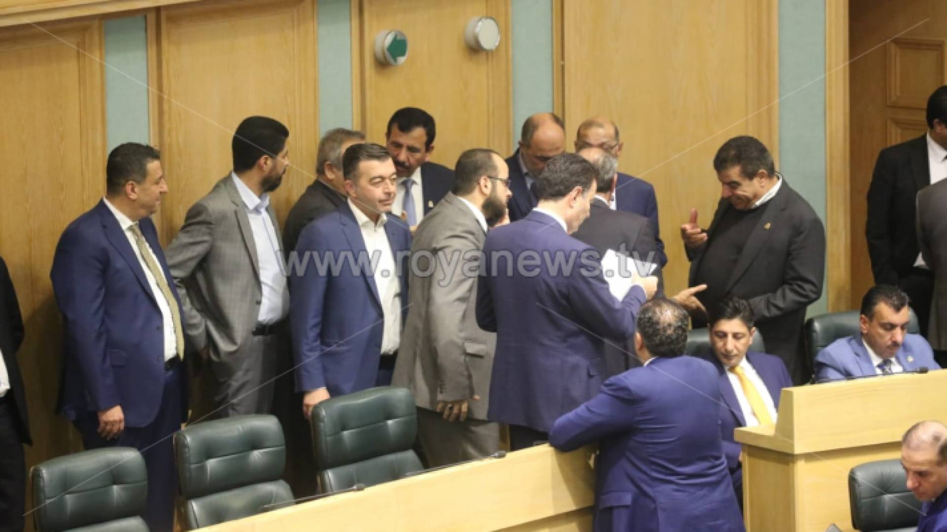من جلسة مجلس النواب