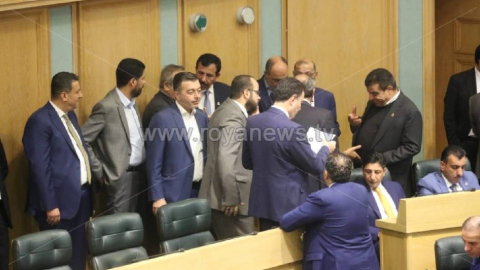 جانب من جلسة النواب بالأمس